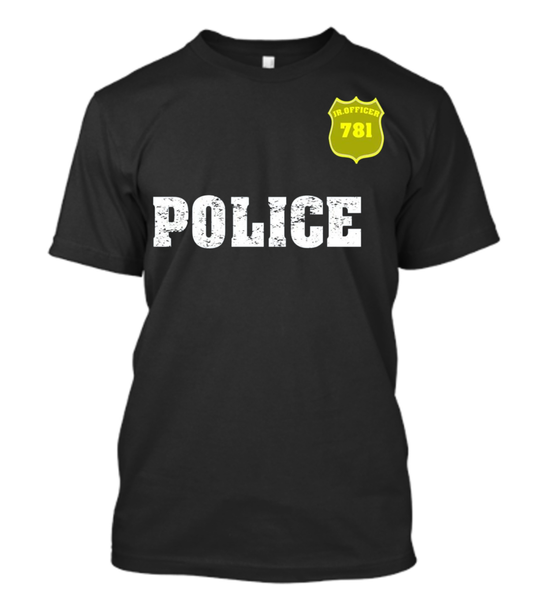 Police Officer Halloween Jr.Officer 781 T-Shirt