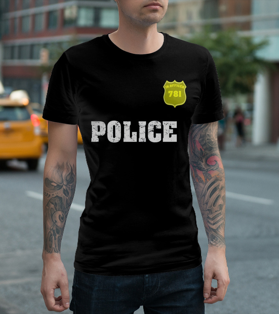 Police Officer Halloween Jr.Officer 781 T-Shirt