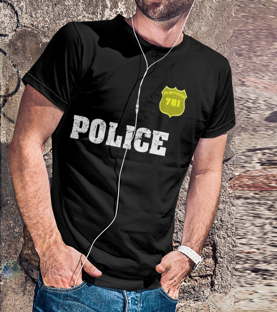 Police Officer Halloween Jr.Officer 781 T-Shirt