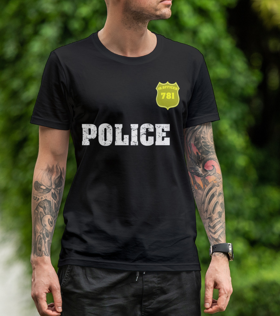 Police Officer Halloween Jr.Officer 781 T-Shirt