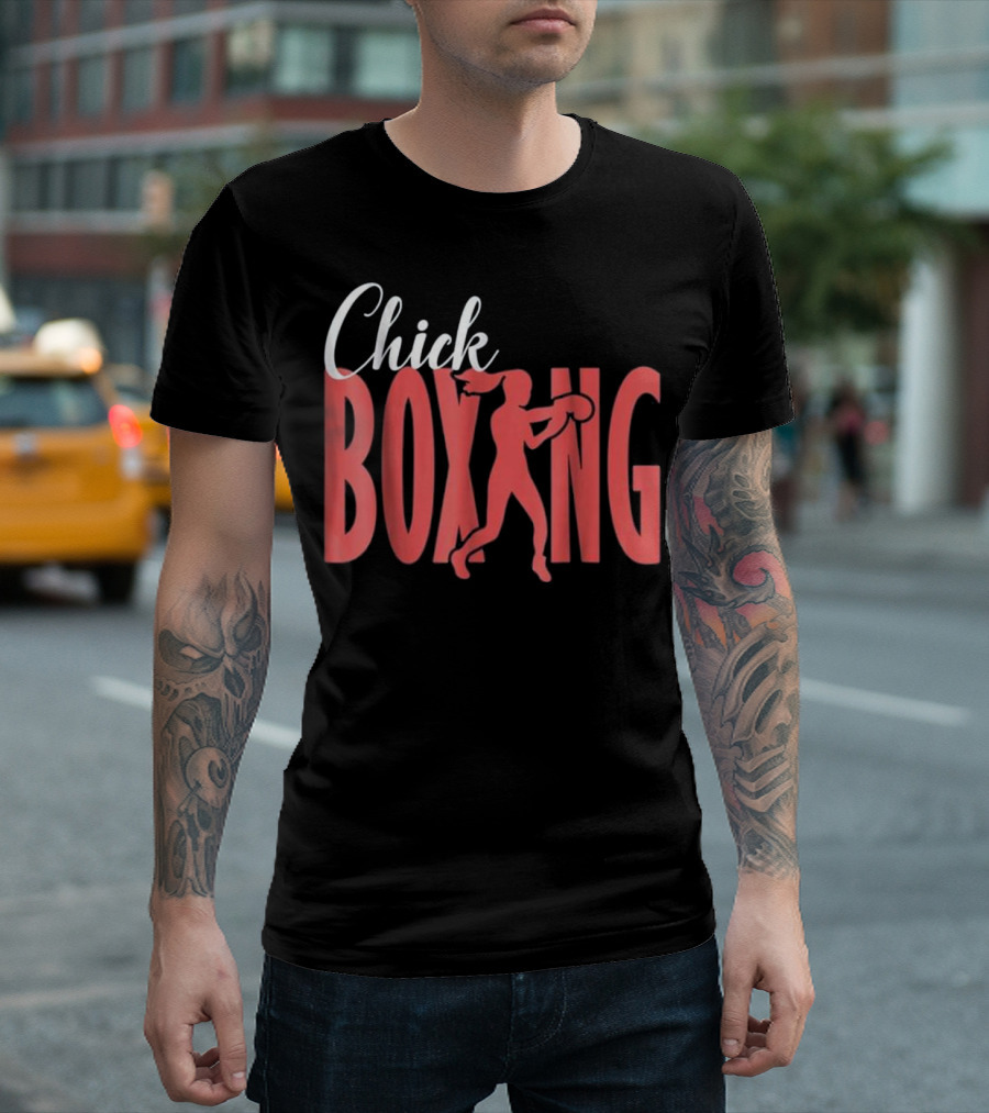 Chick Boxing Contact Sport Fighting T-Shirt