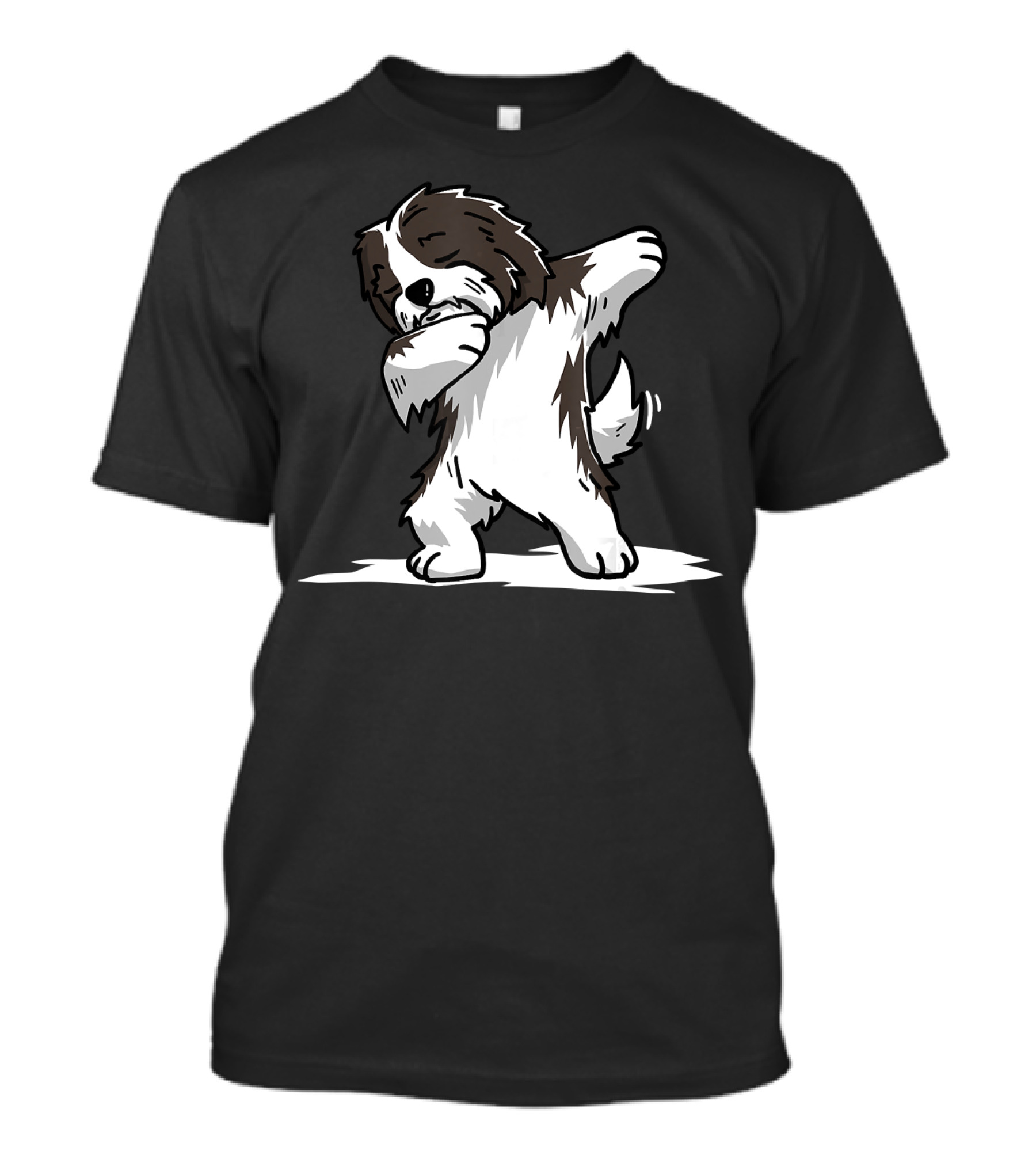 Cute Dabbing Havanese Dog Funny Dance Pose T-Shirt