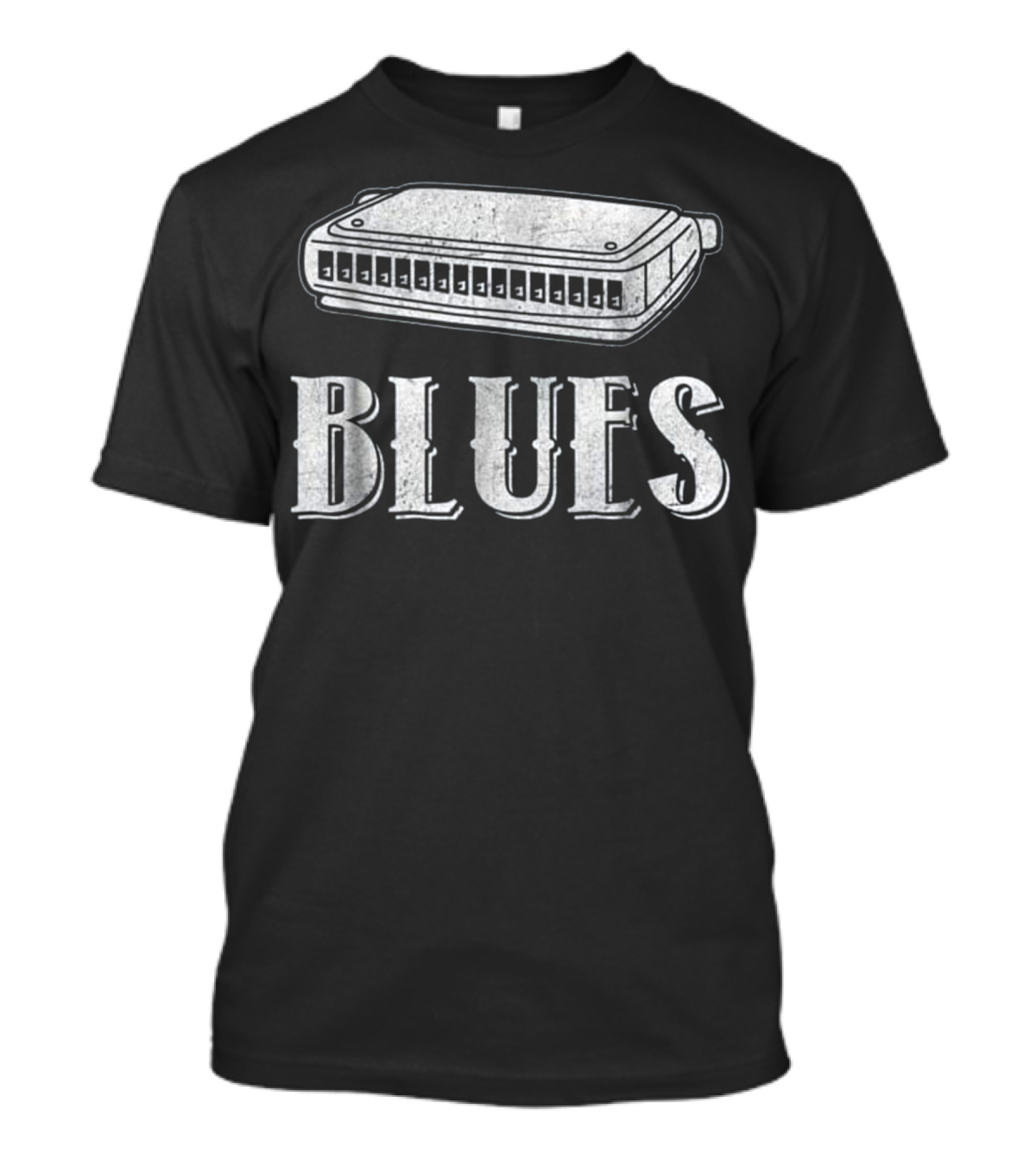 Harmonica For Music Lovers And Blues T-Shirt
