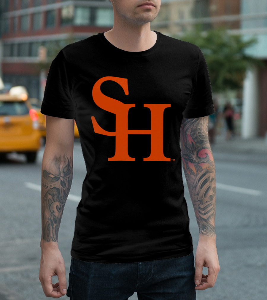 NCAA Sam Houston State University SH Logo PPSHS01 P T-Shirt