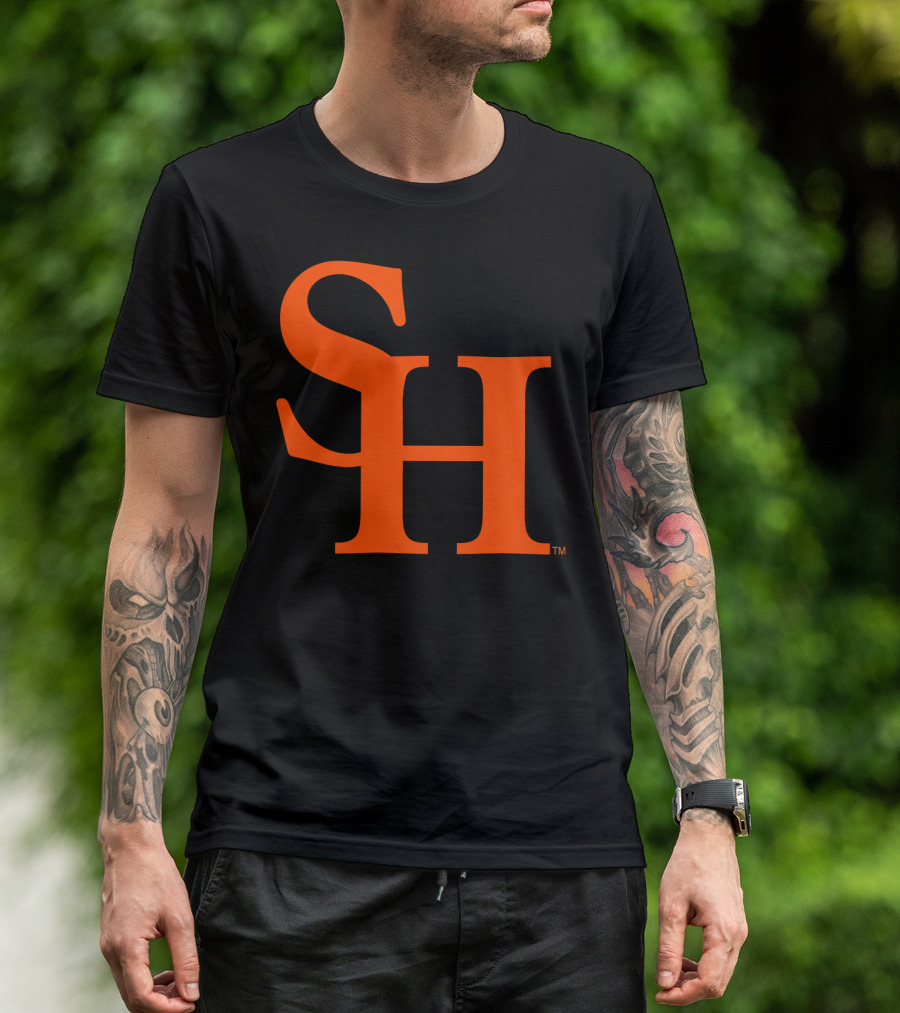 NCAA Sam Houston State University SH Logo PPSHS01 P T-Shirt