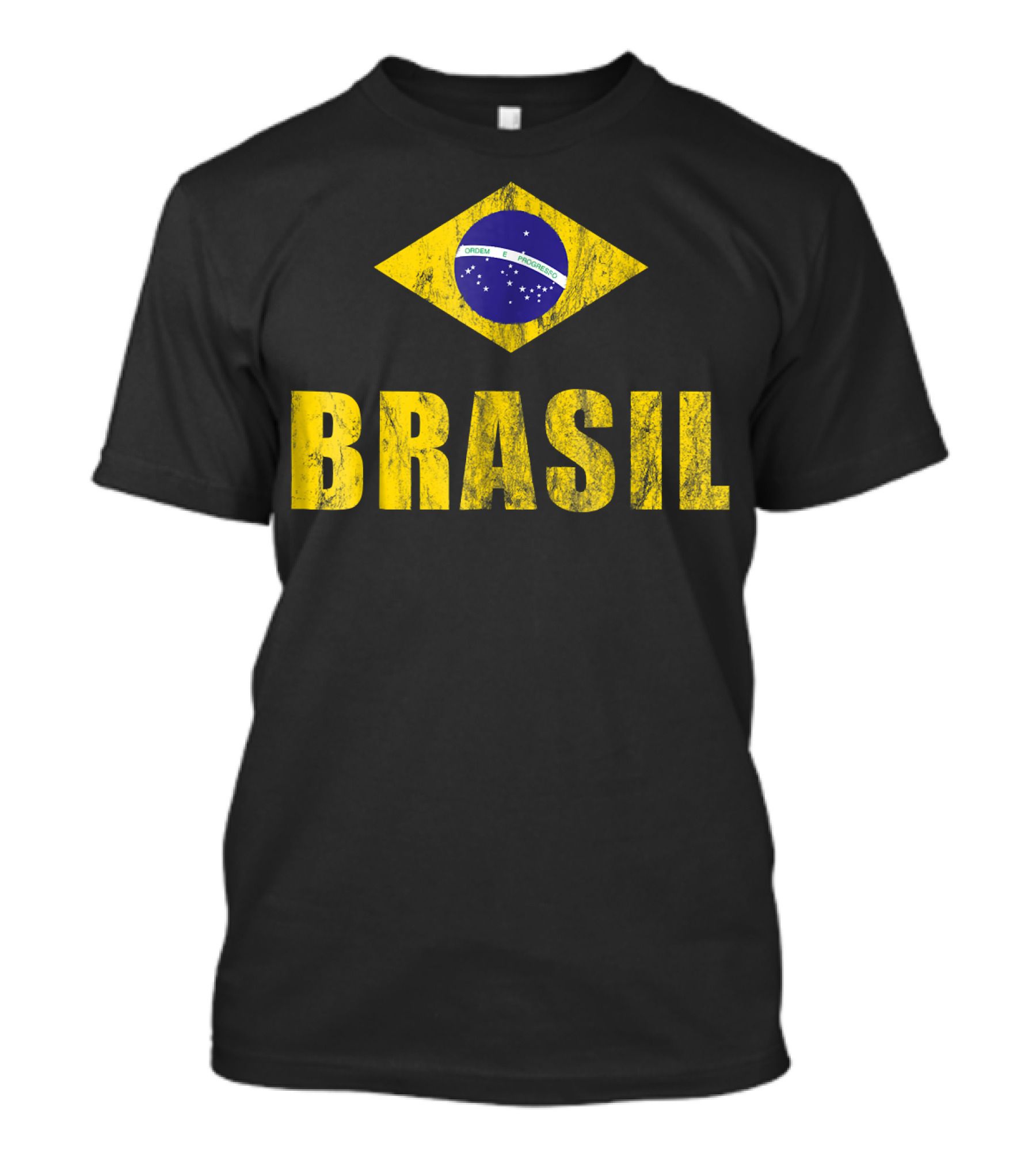 Brasil Brazilian Flag Soccer Brasil T-Shirt