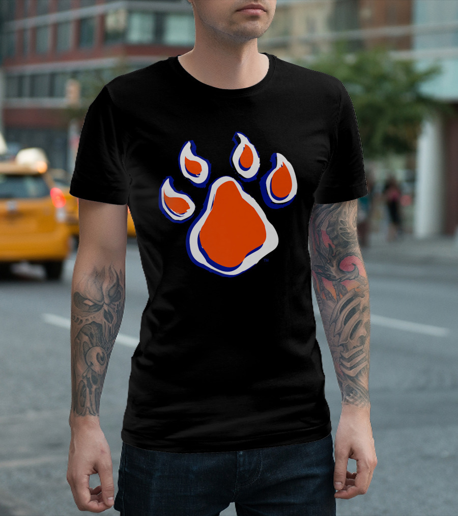 Sam Houston State Bearkats Paw Print NCAA T-Shirt