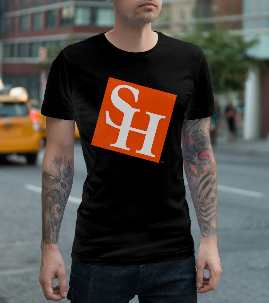 Sam Houston State University SH Logo Premium T-Shirt