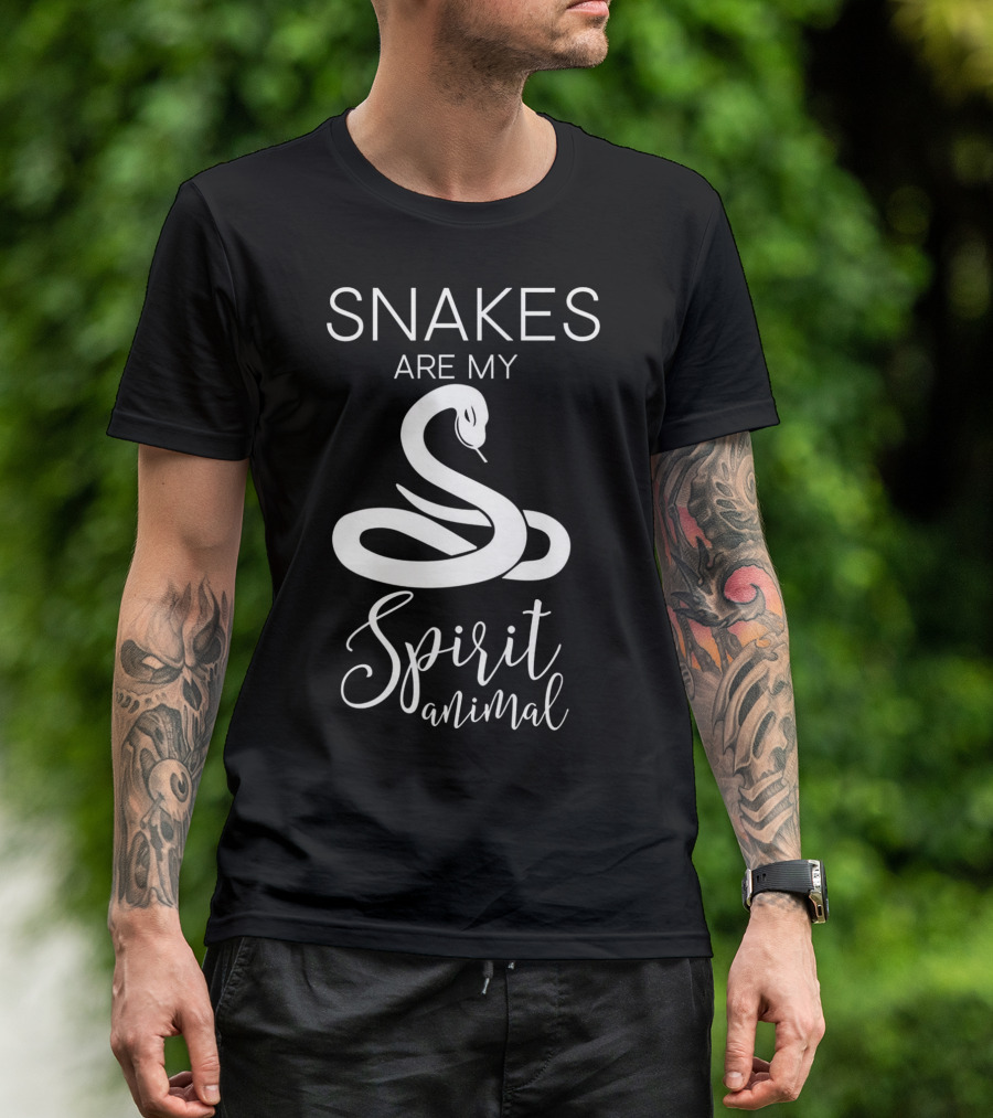 Snakes Are My Spirit Animal T-Shirt