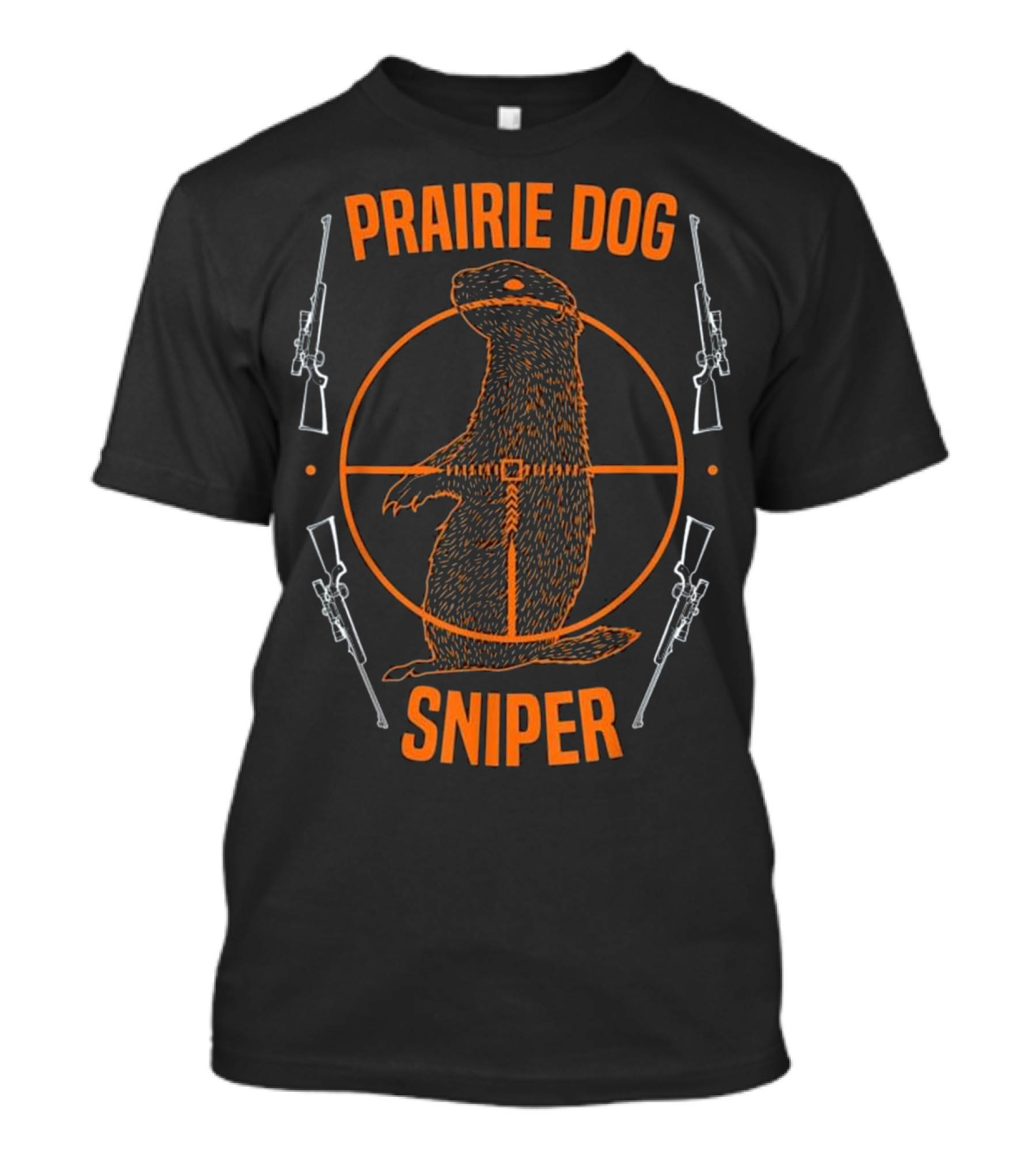 Prairie Dog Sniper Season Hunting Target Rifle T-Shirt