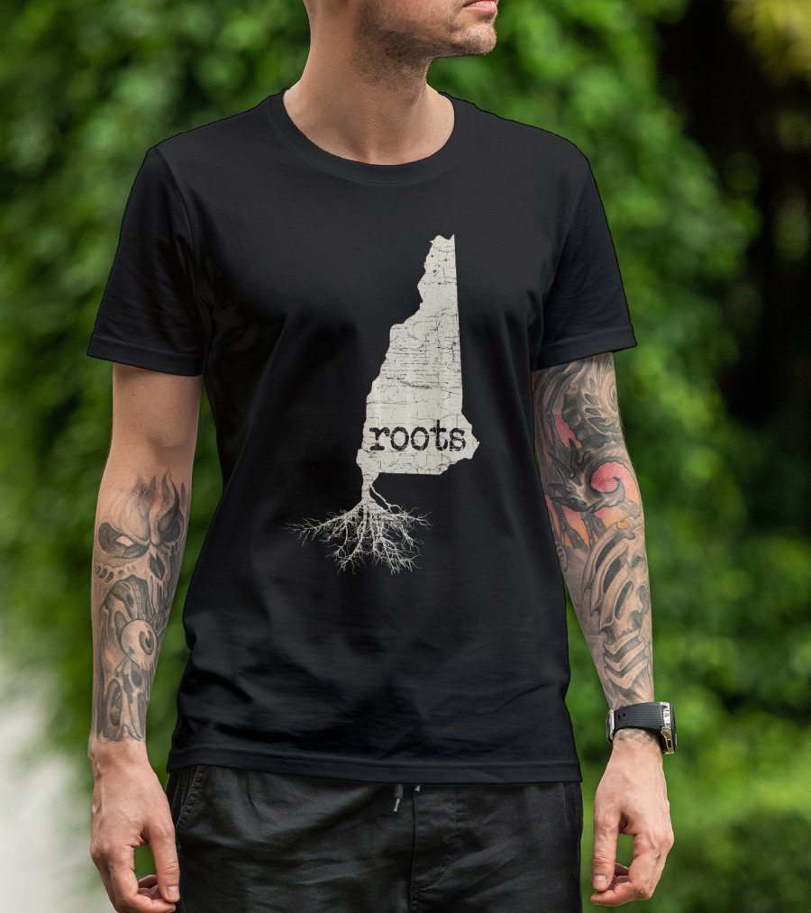New Hampshire Roots Love Native Born State Pride T-Shirt
