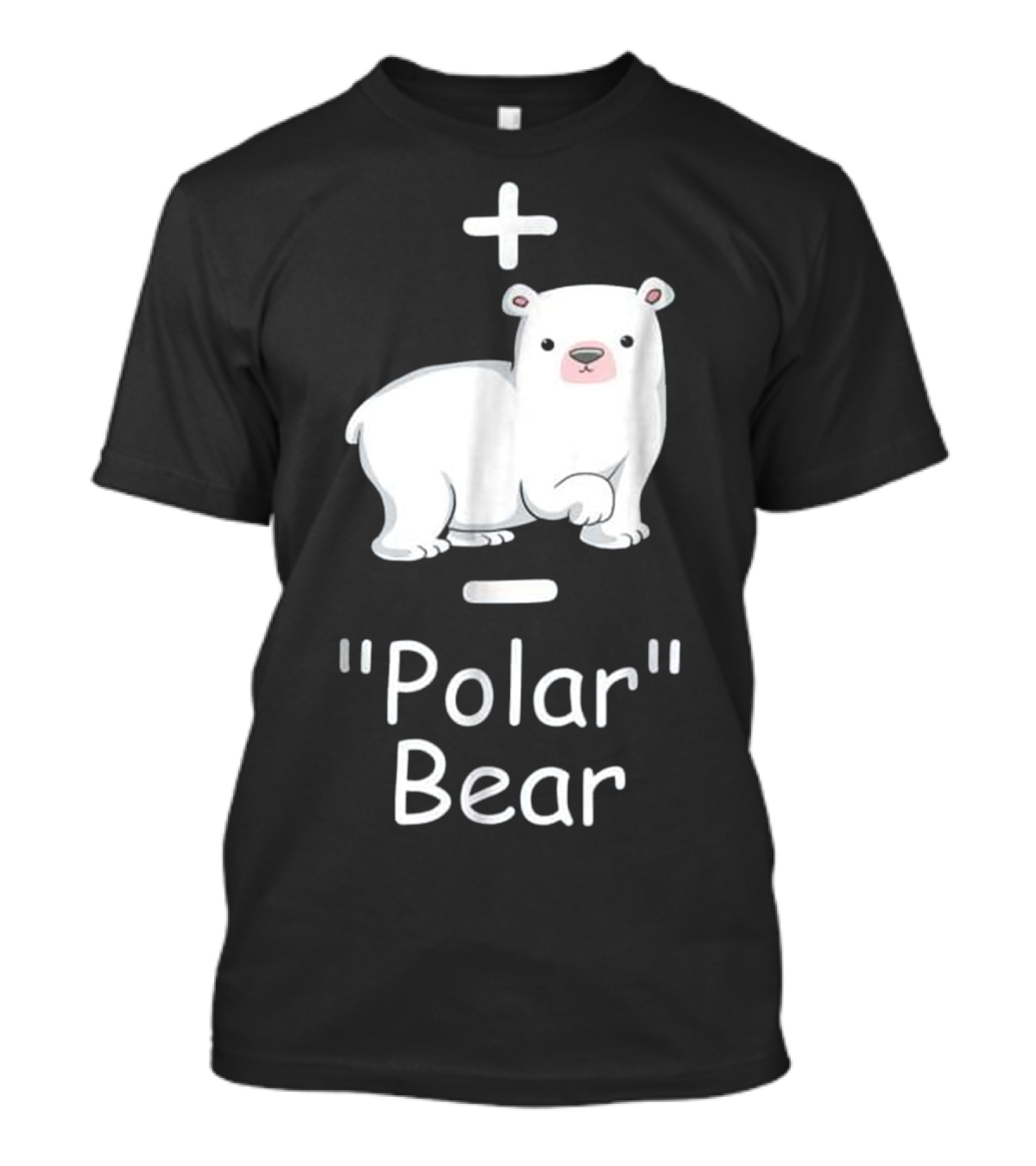 Polar Bear Science Humor Equation T-Shirt