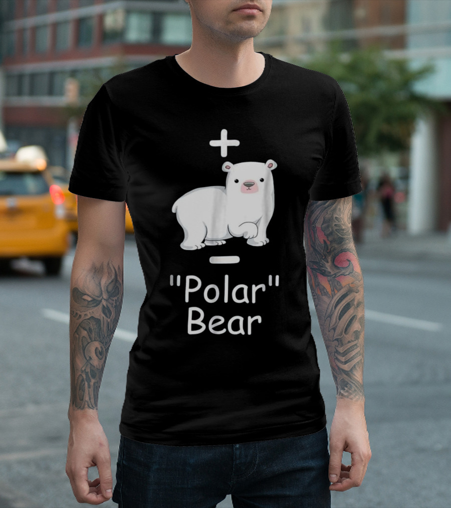 Polar Bear Science Humor Equation T-Shirt