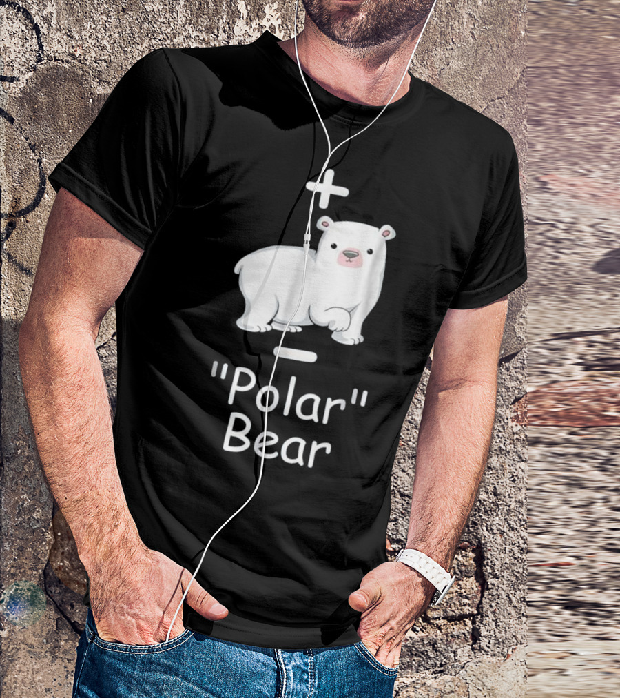 Polar Bear Science Humor Equation T-Shirt