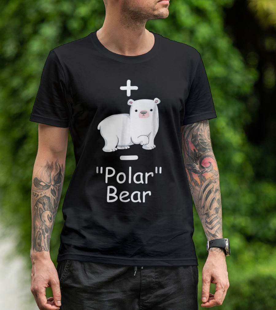 Polar Bear Science Humor Equation T-Shirt
