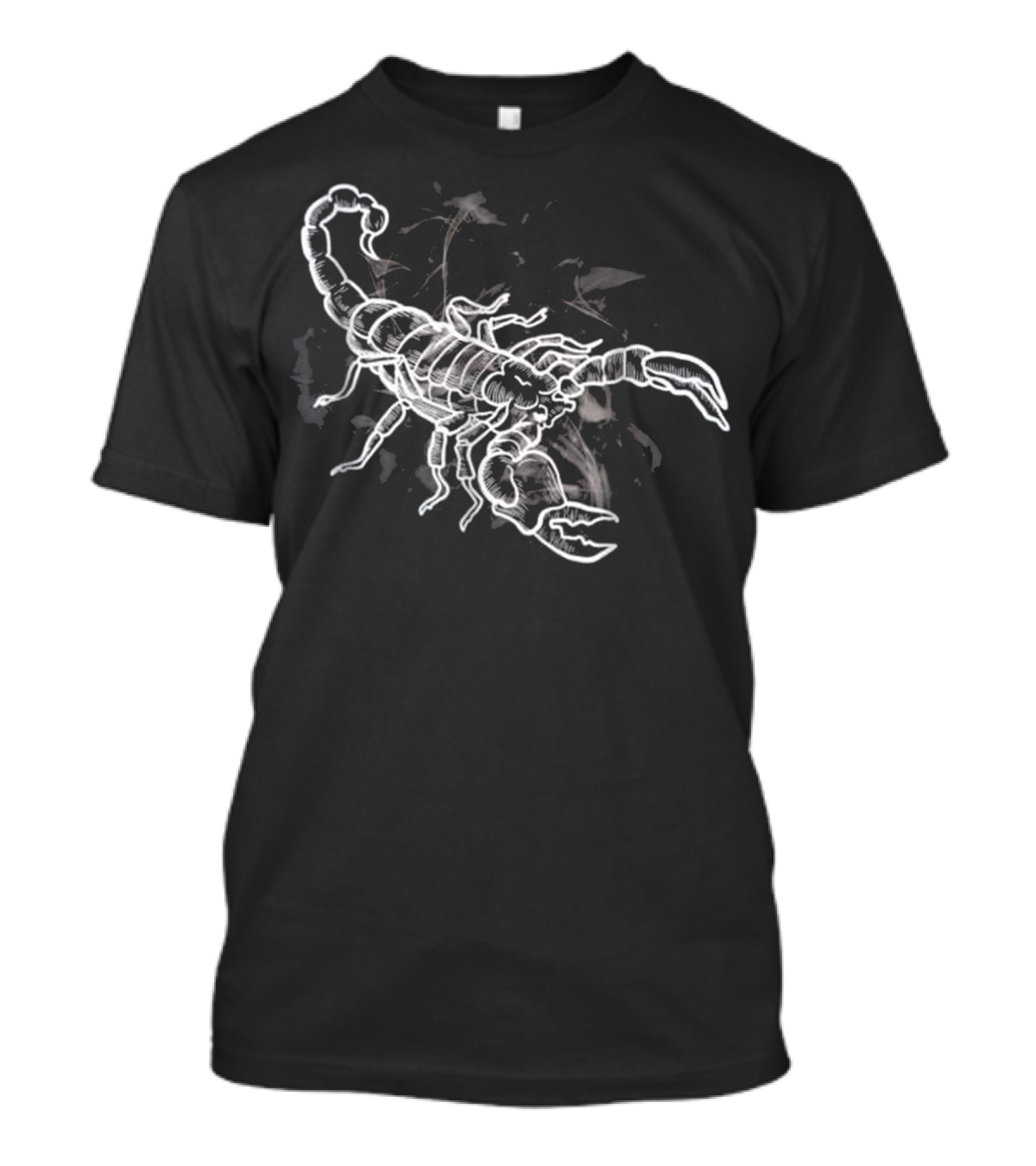 Stylish Scorpion Lover Gi Iconic Chalk Art Scorpions T-Shirt