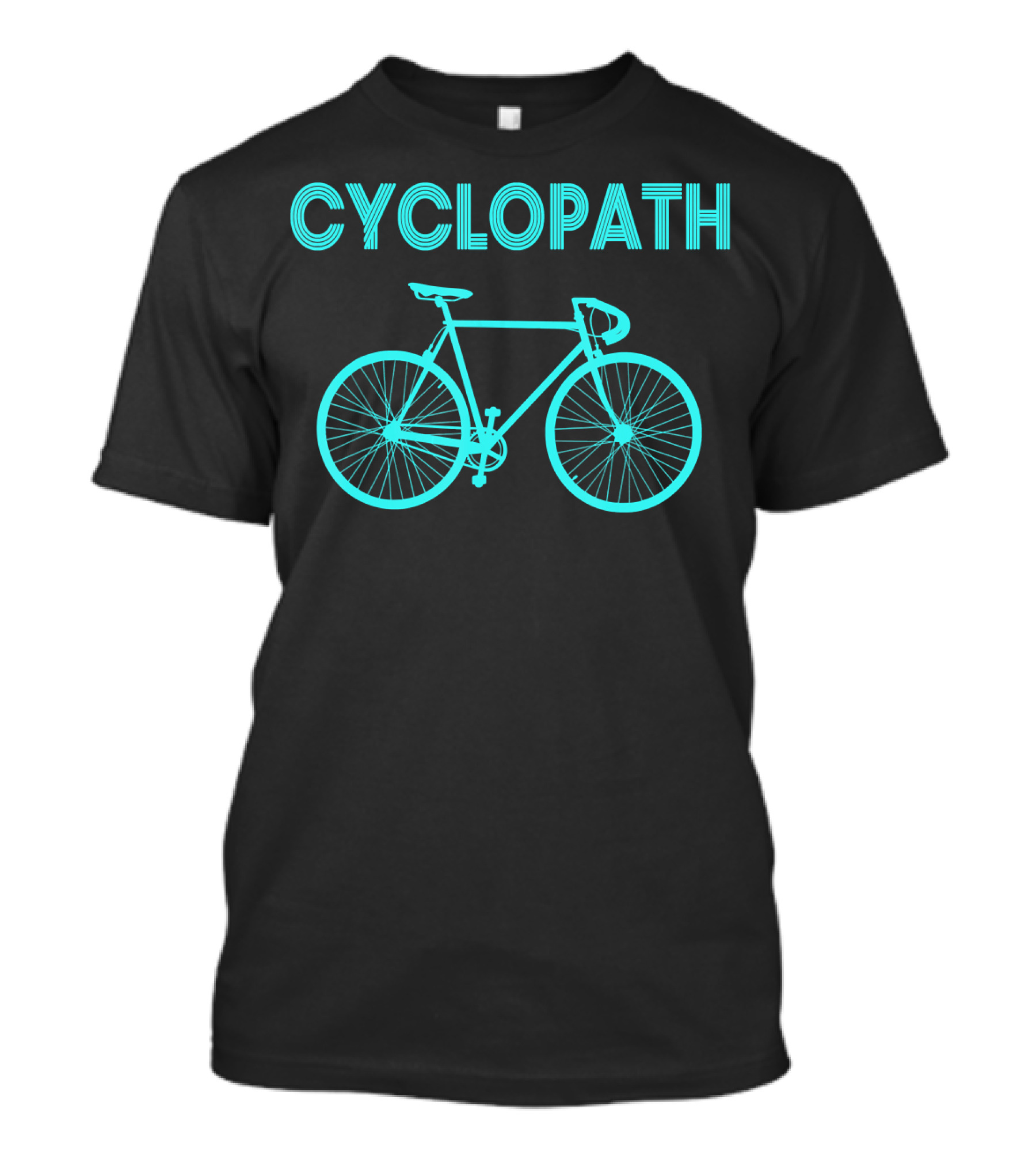 Cyclopath Funny Cycling For Cyclist Bike Enthusiast Humor T-Shirt