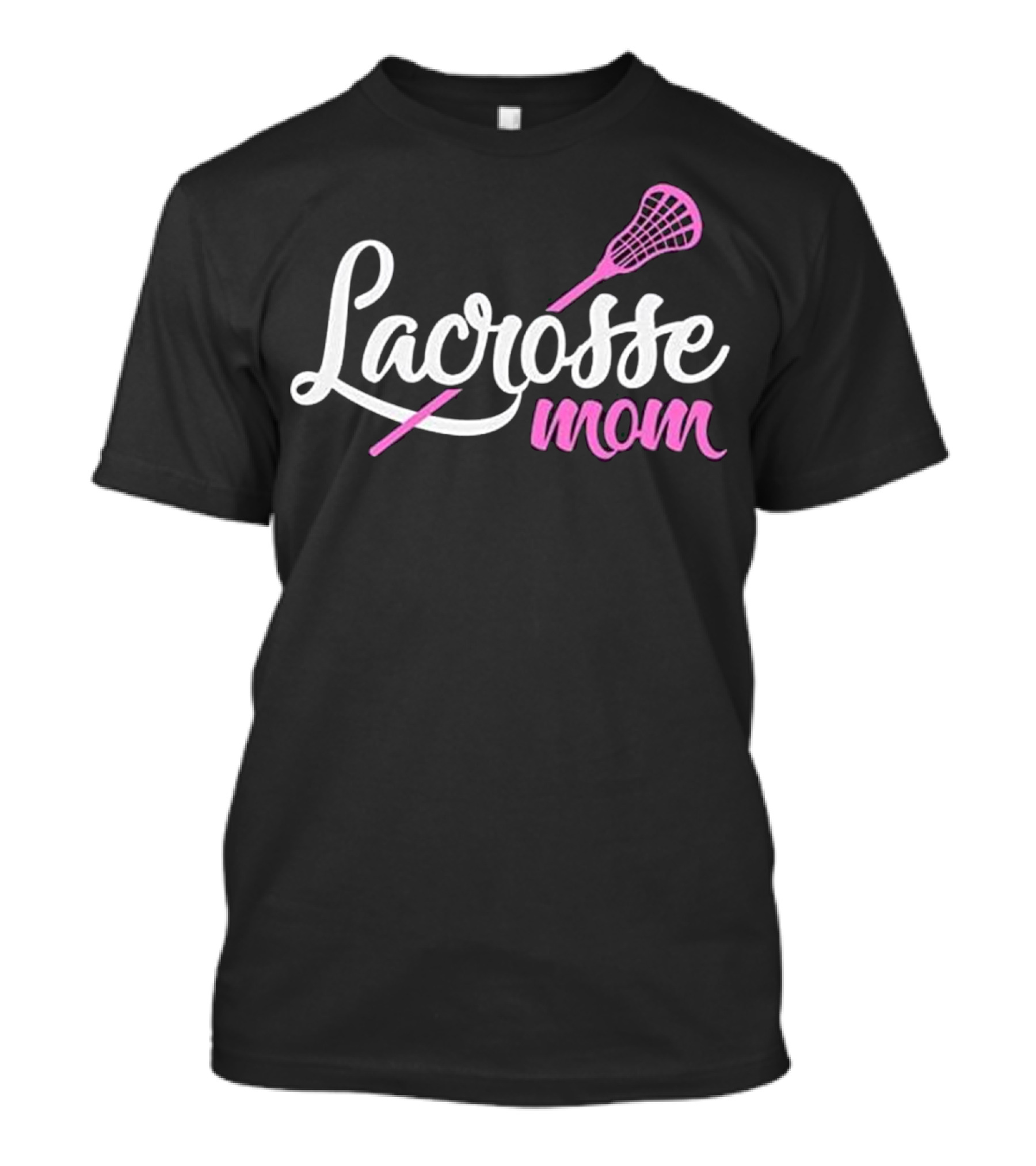 Lacrosse Mom Pink LAX Stick Women's Sportswear T-Shirt