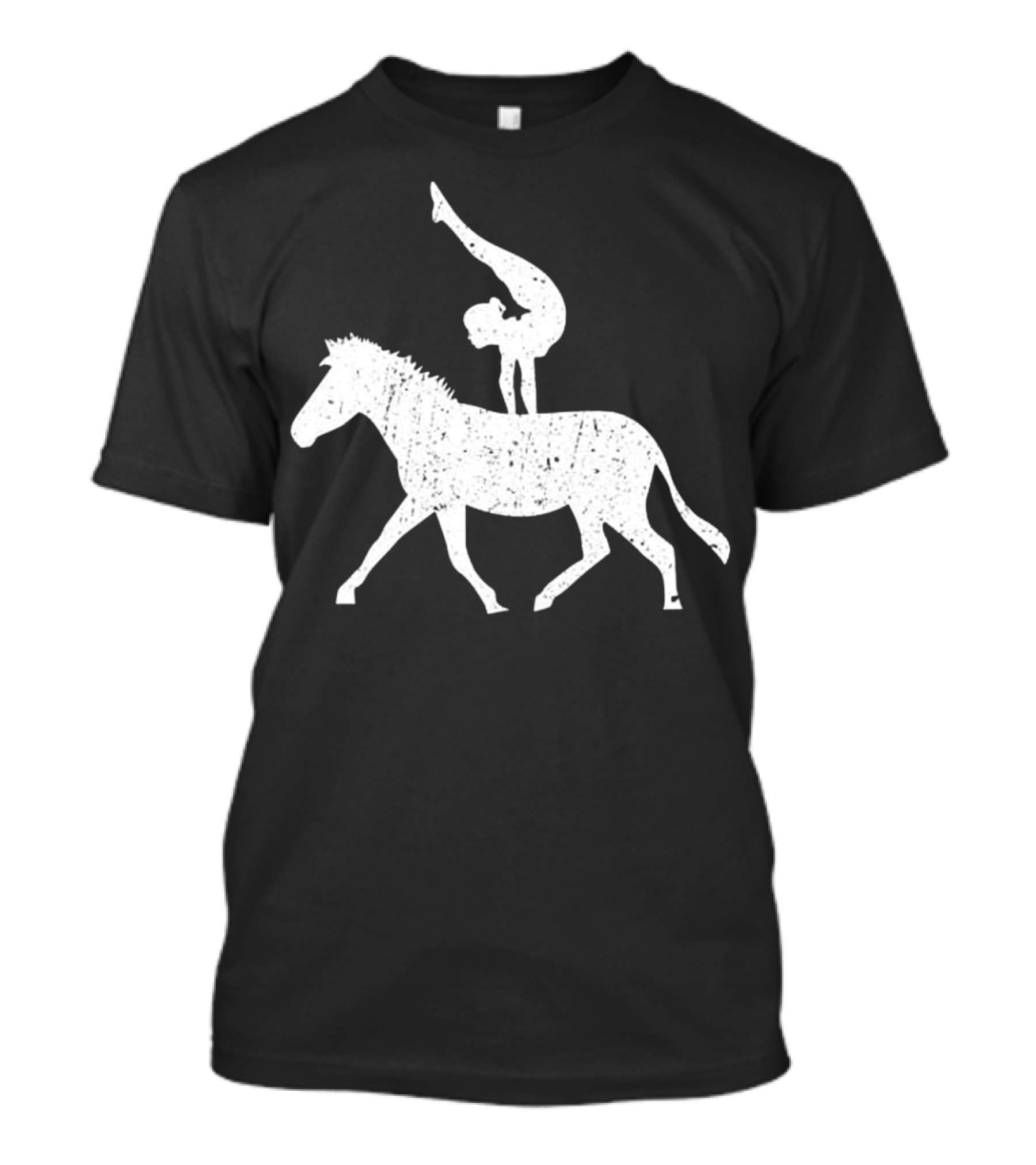 Horse Girl Acrobatics Equestria T-Shirt