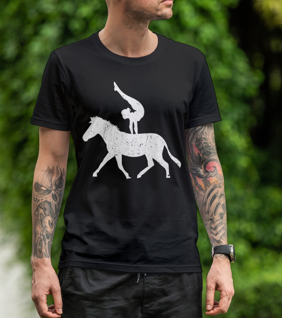 Horse Girl Acrobatics Equestria T-Shirt