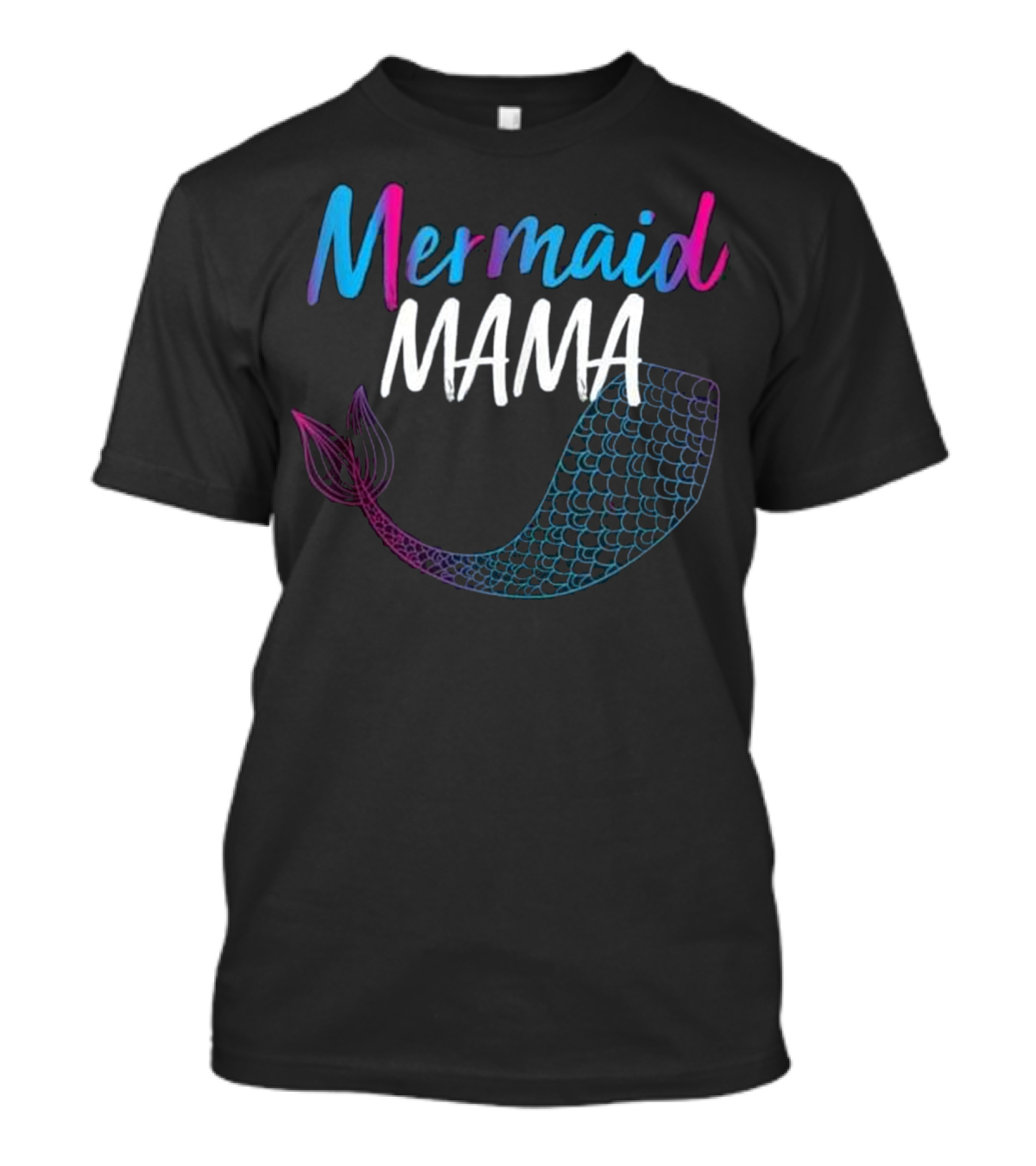 Mermaid Mama Siren Des Cool Mother T-Shirt