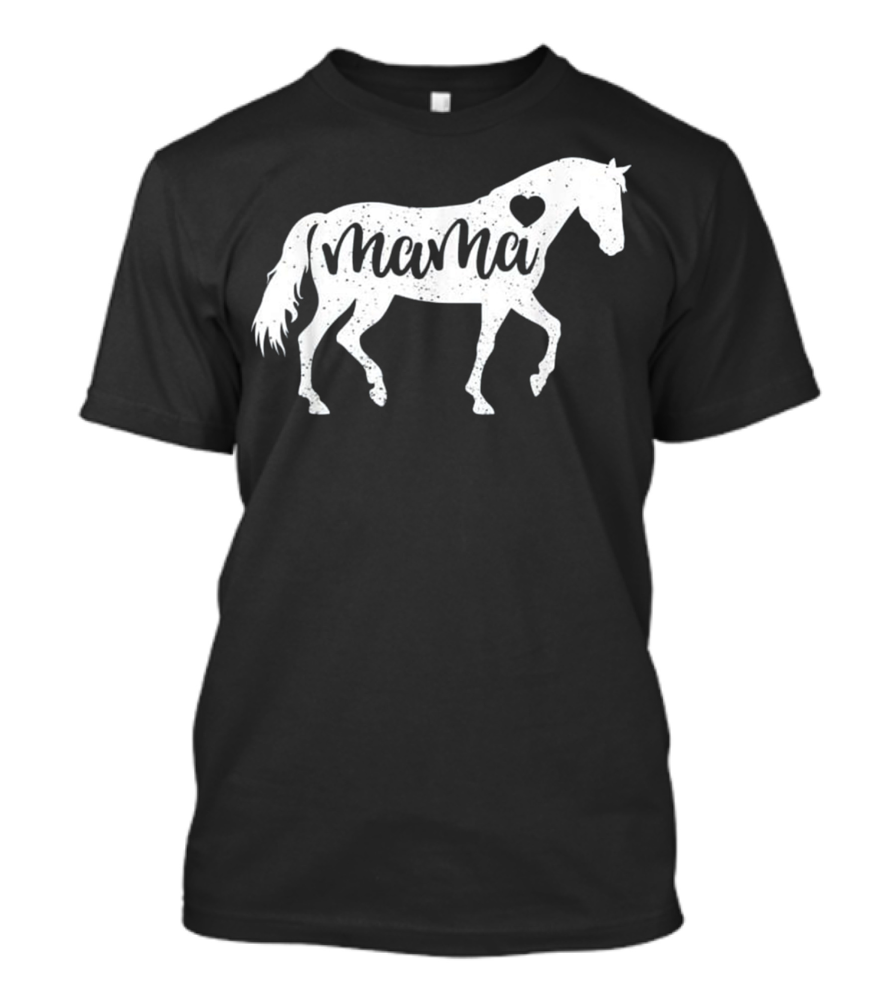 Mama Horse Heart Mother's Day Mom Lover Gi T-Shirt