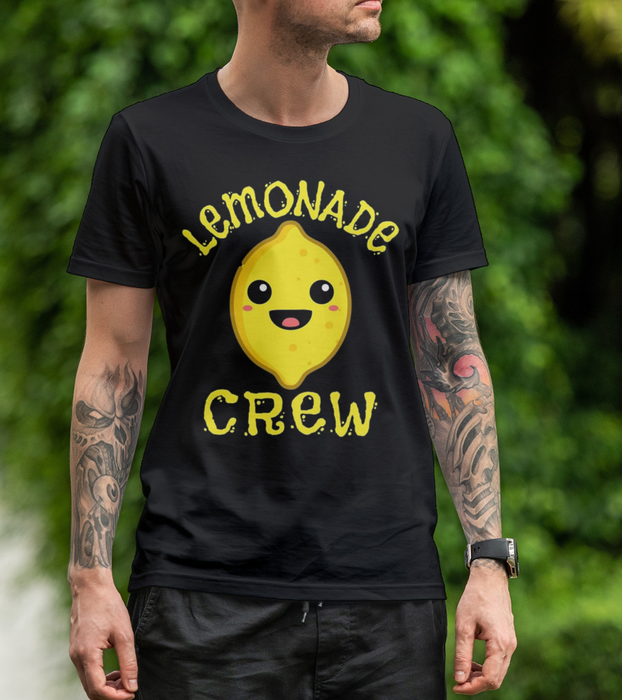 LEMONADE CREW Happy Lemon Face T-Shirt