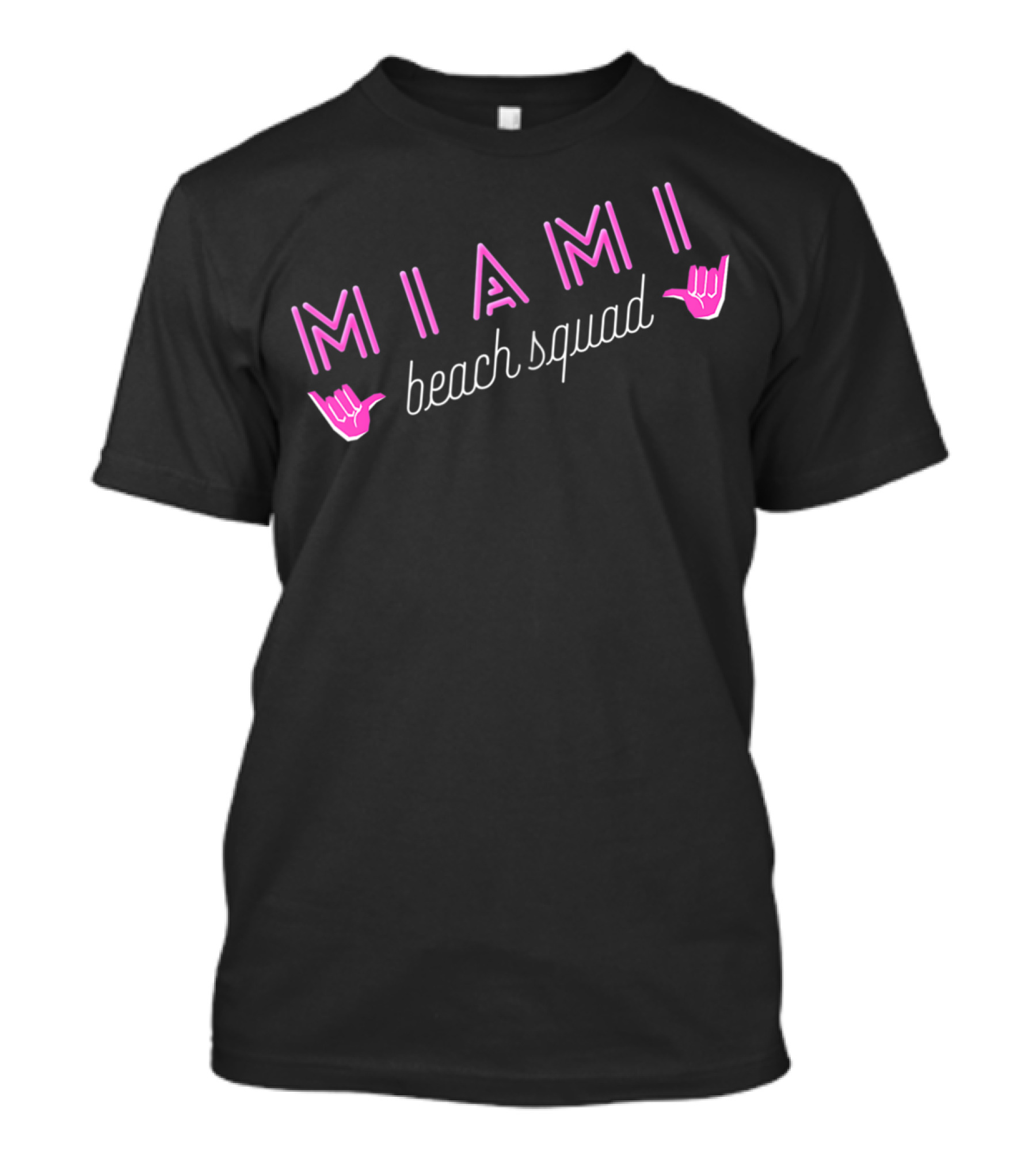 Miami Beach Squad Souvenir Florida Vibes T-Shirt