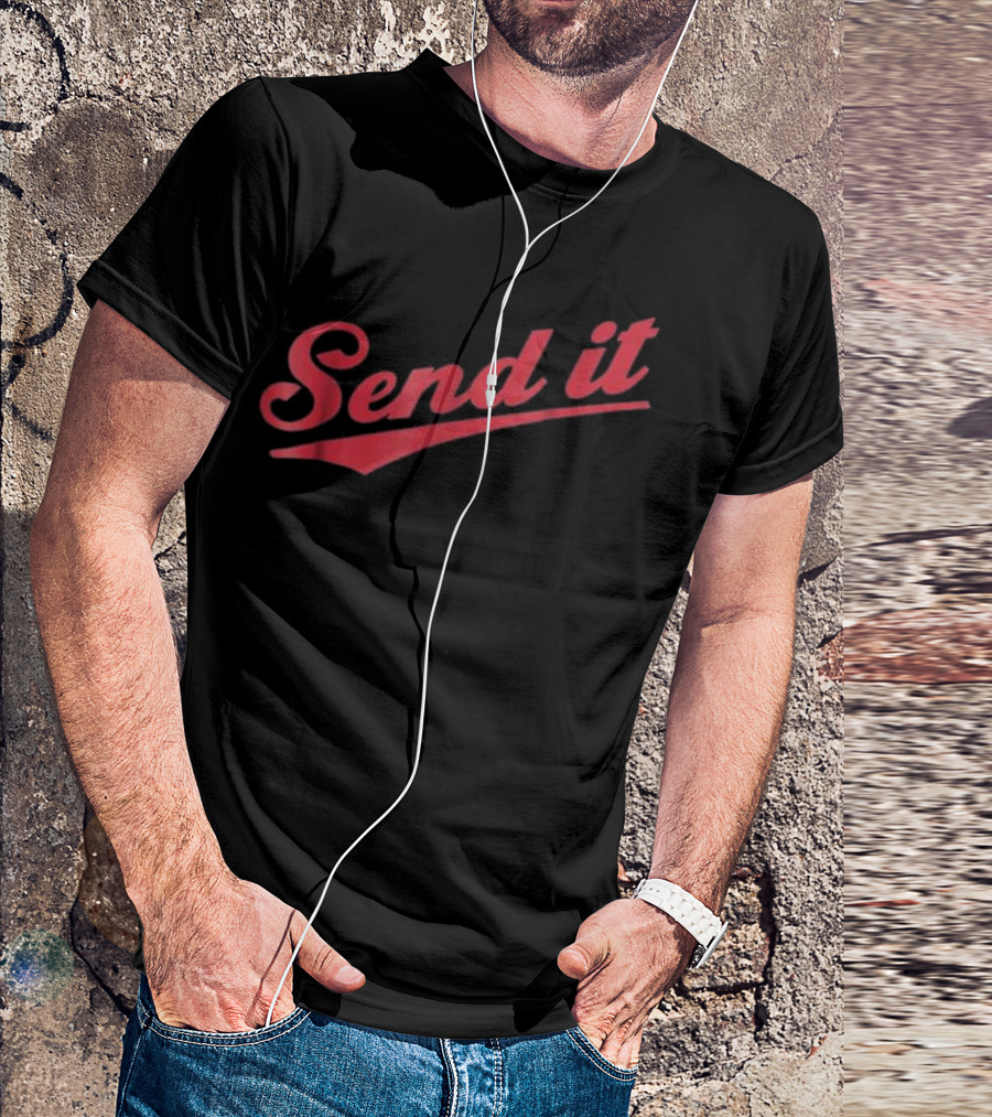 Send It Beer Bold Red T-Shirt