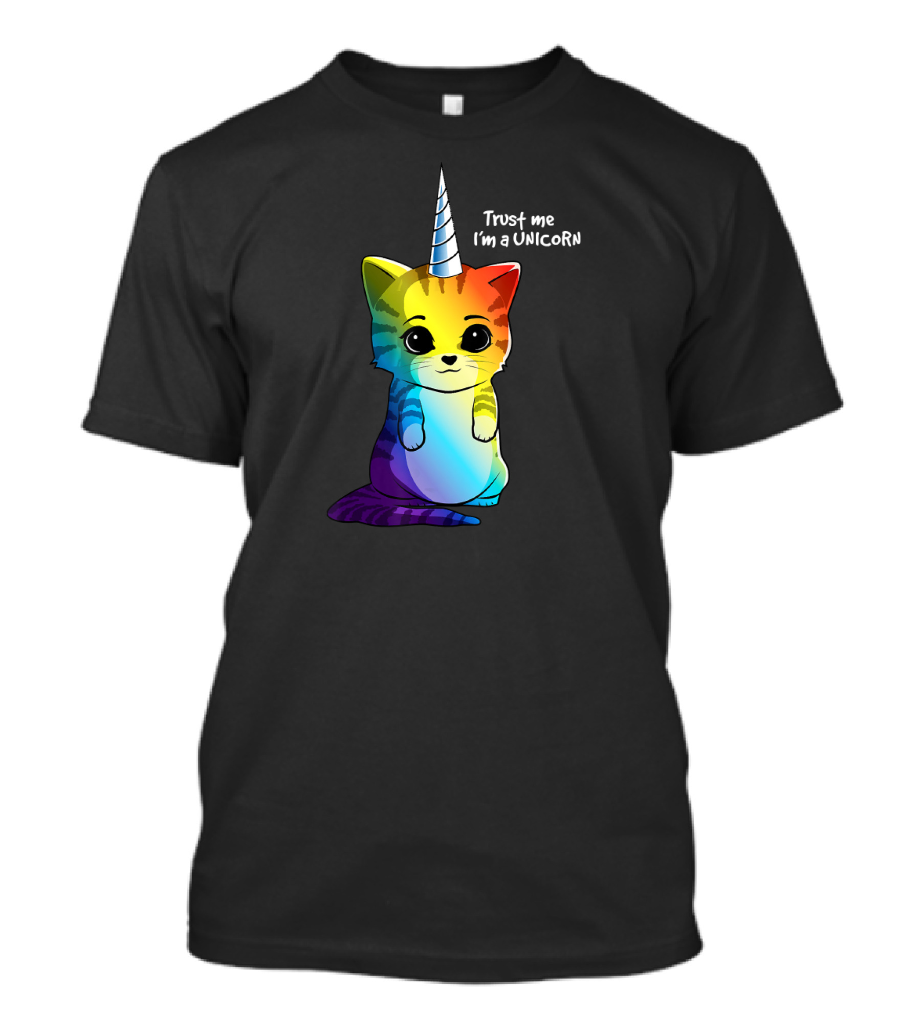 Caticorn Trust Me I'm A Unicorn Kittycorn Cat T-Shirt
