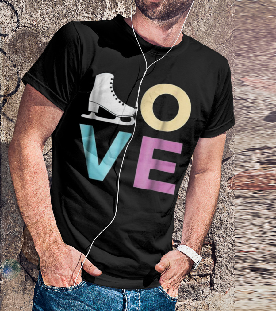 Love Figure Skating For Who Skate T-Shirt