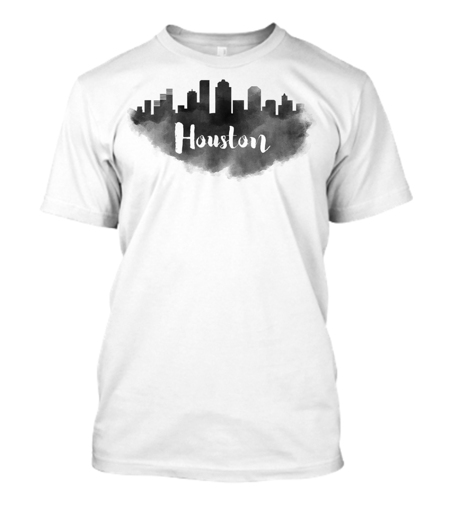 Houston Cityscape Souvenir Skyline Home T-Shirt