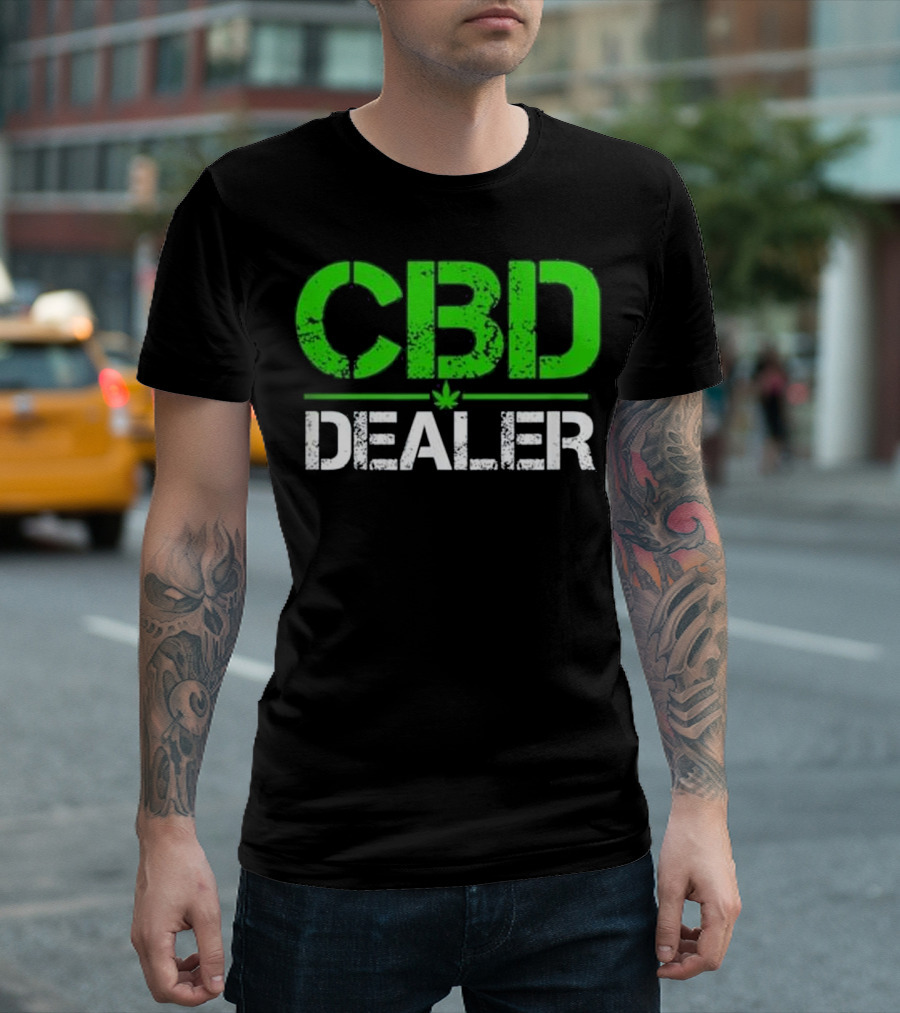 CBD Dealer Cannabis Hemp Oil Gift T-Shirt