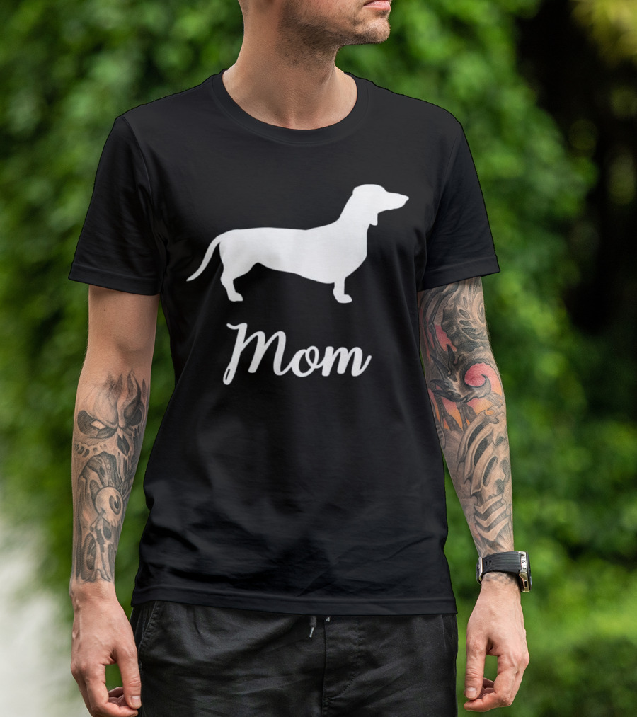 Doxie Wien Dachshund Mom T-Shirt