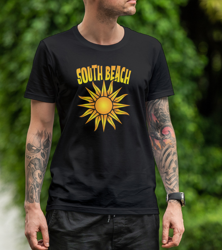 South Beach Sunshine Miami T-Shirt