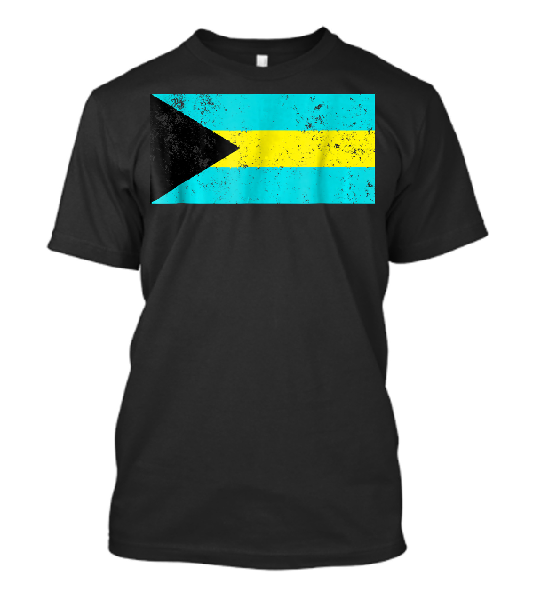Bahamas Flag Retro T-Shirt
