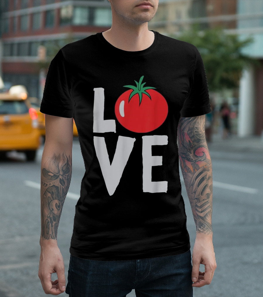 Love Tomato Garden Humor Funny Gardening T-Shirt