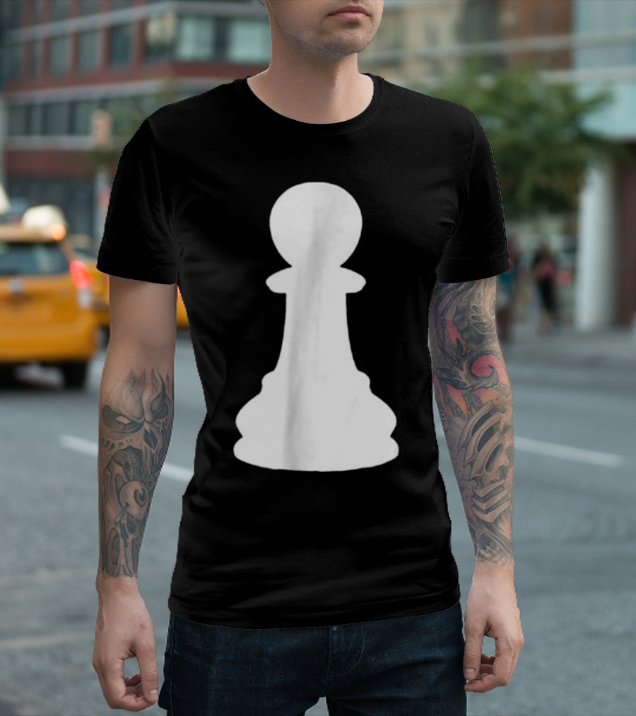Chess Costumes White Pawn Halloween Costume T-Shirt