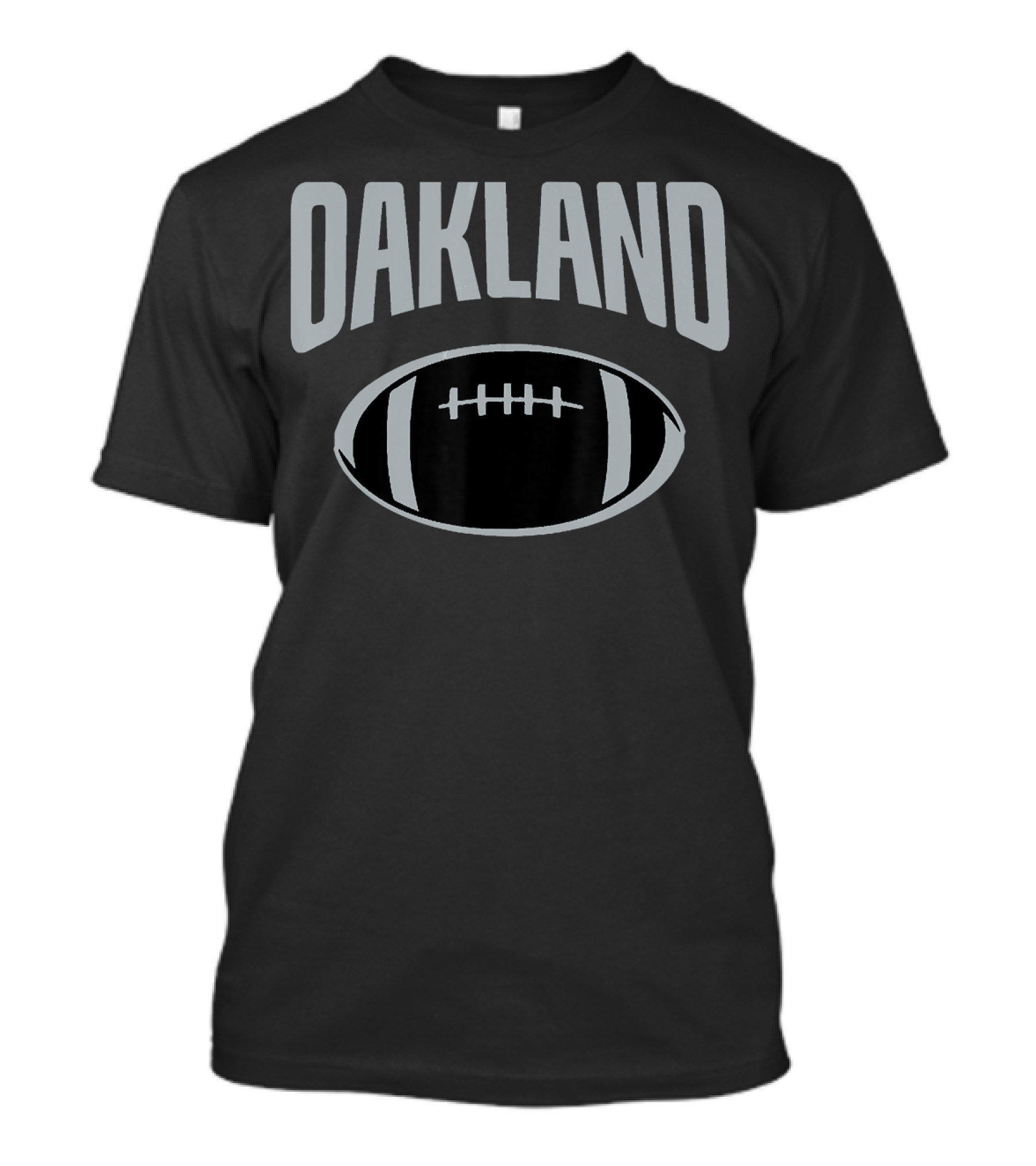 Oakland Football Game Time Sports Fan Enthusiast T-Shirt