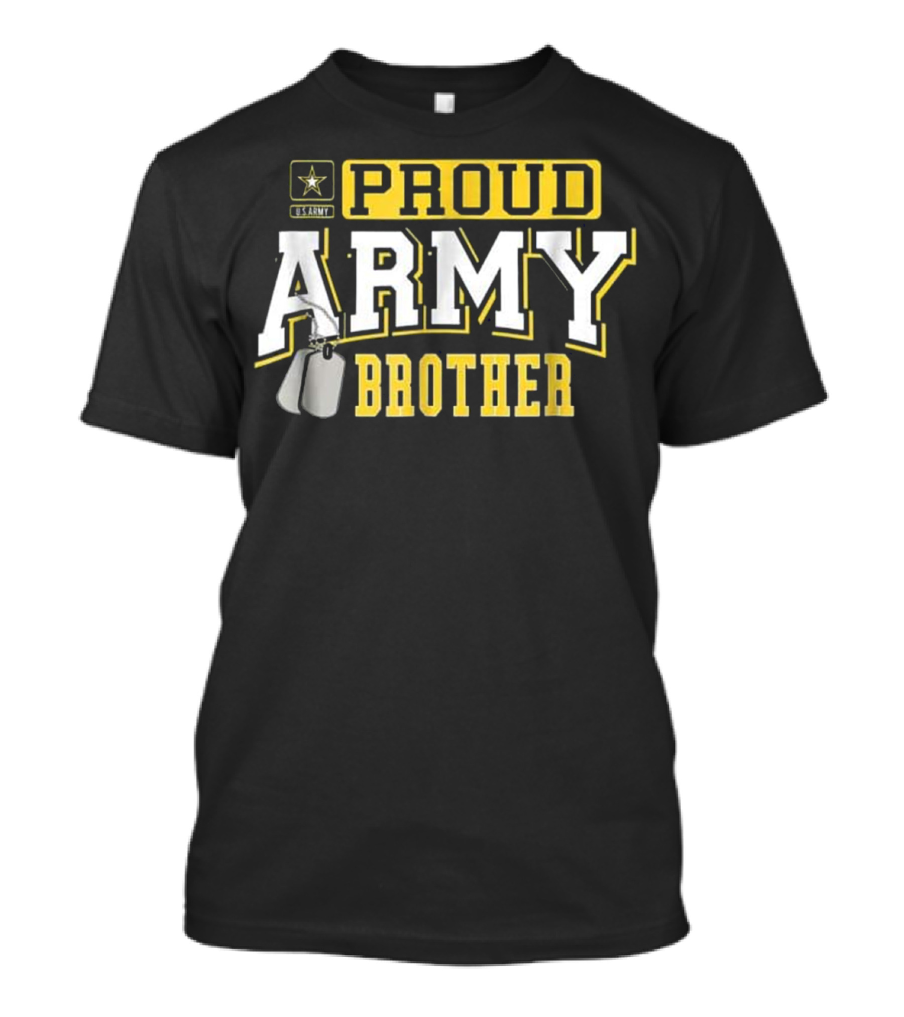 Proud Army Brother US Army Military Pride T-Shirt