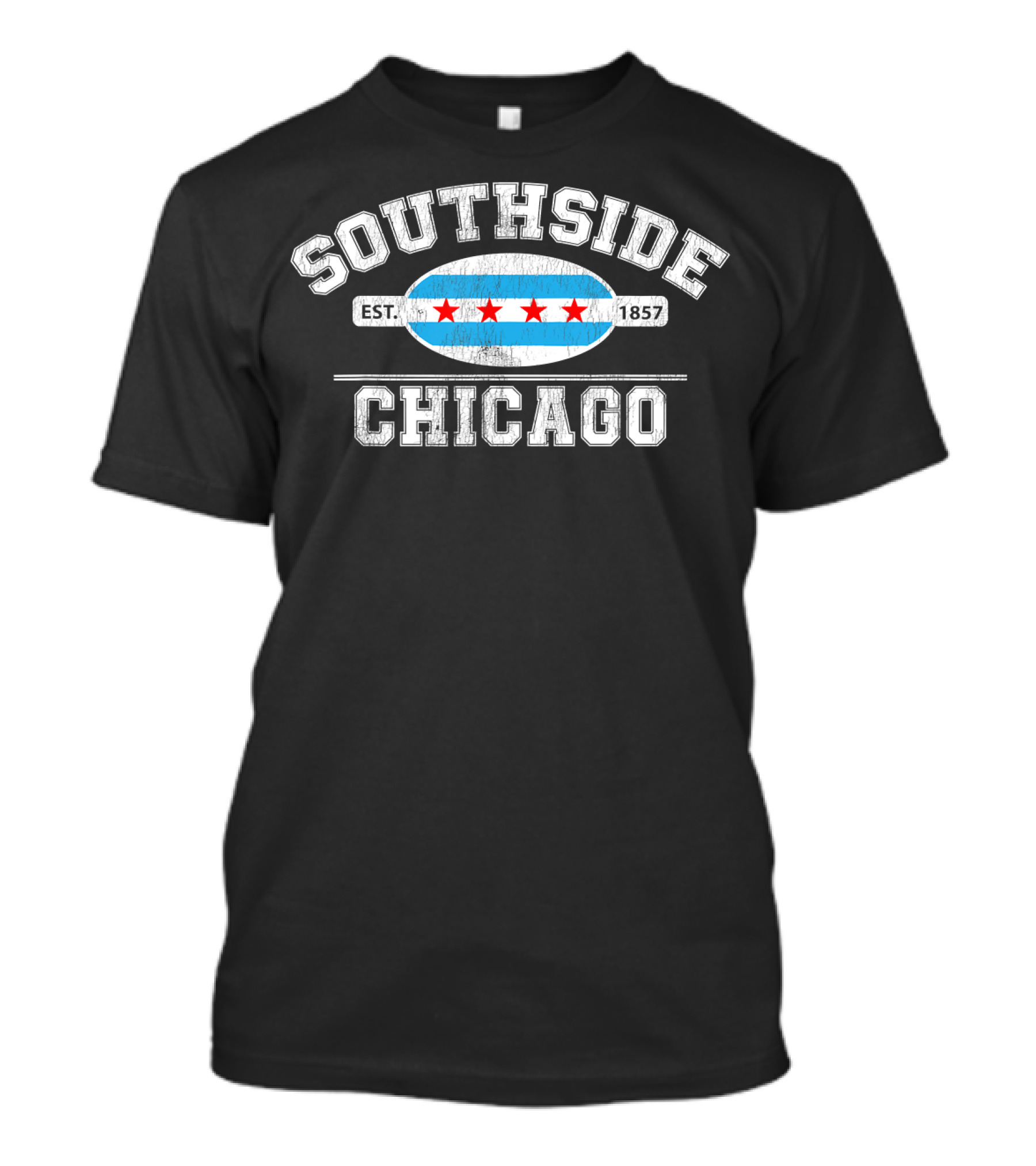 Southside Chicago Est. 1857 Flag City T-Shirt