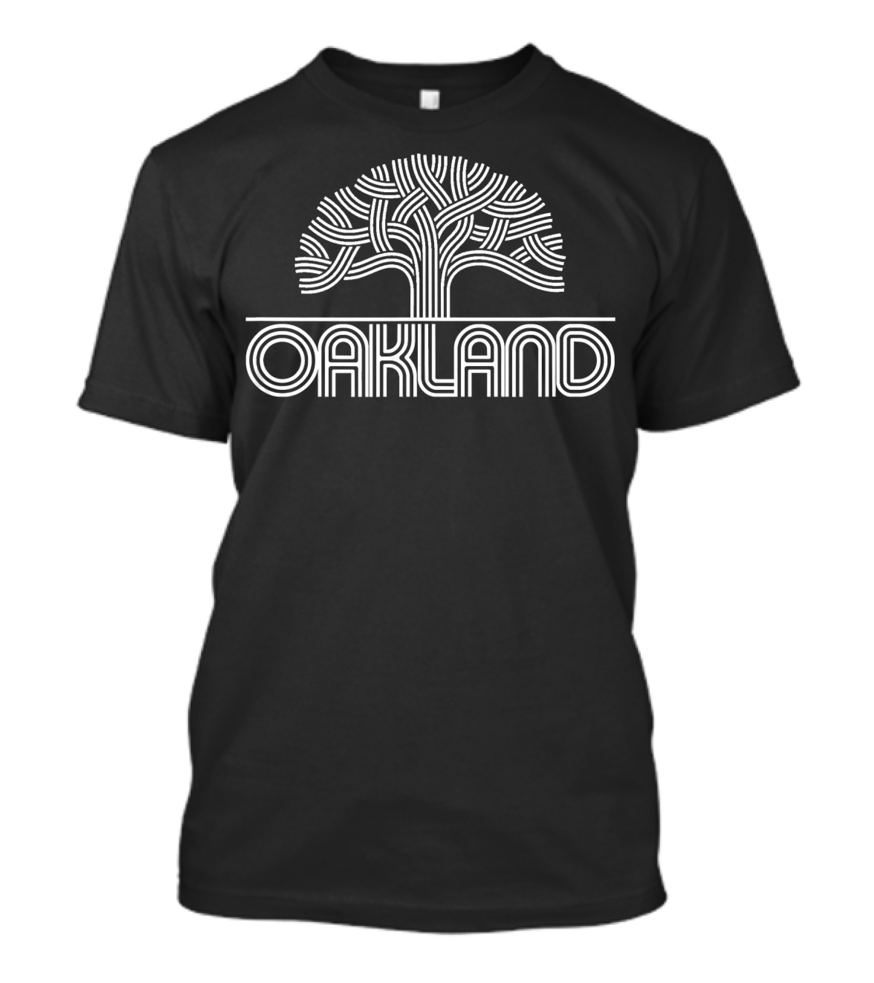 Oakland Stylized Oak Tree T-Shirt