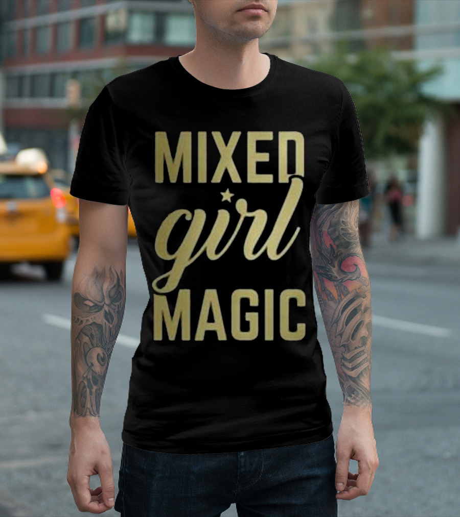 Mixed Girl Magic Star Empowerment T-Shirt