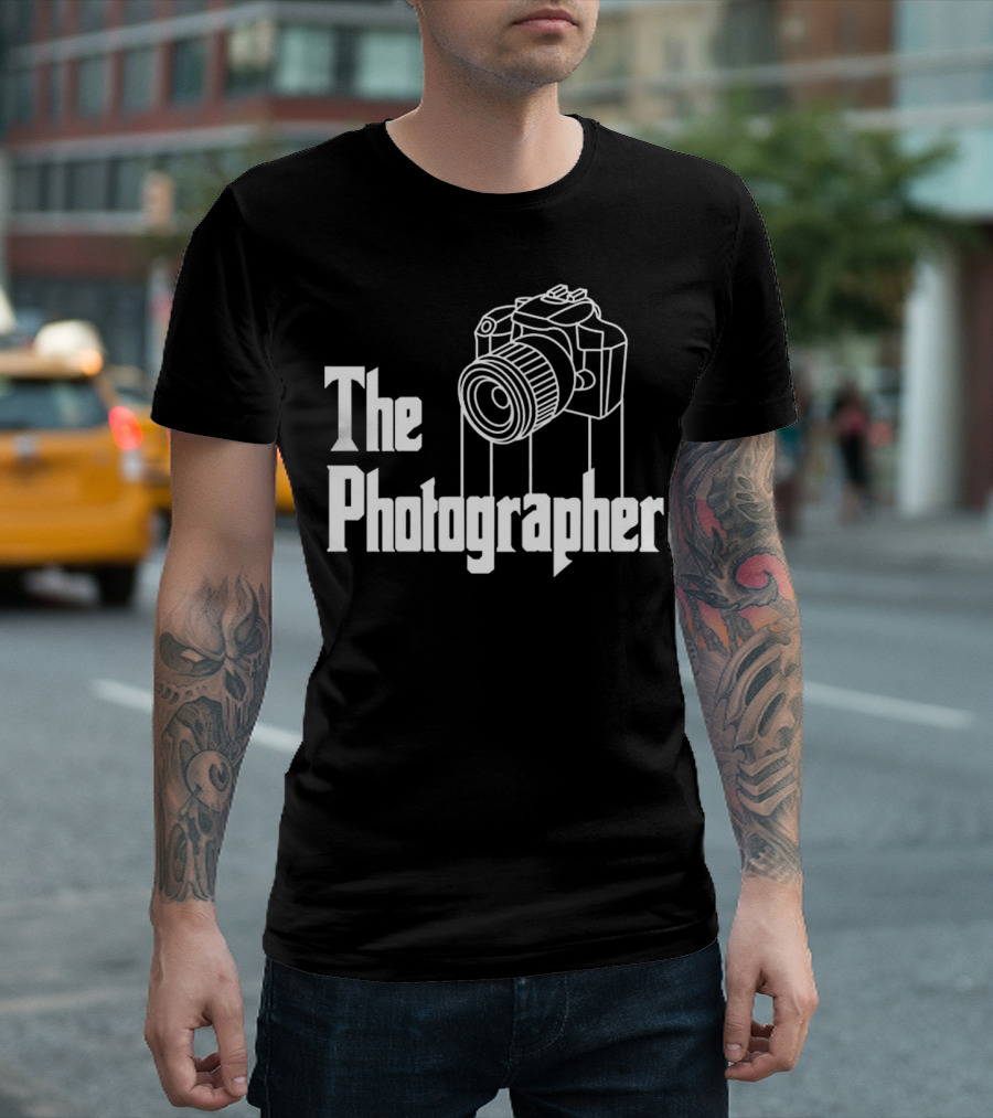 The Photographer Camera Godfather T-Shirt