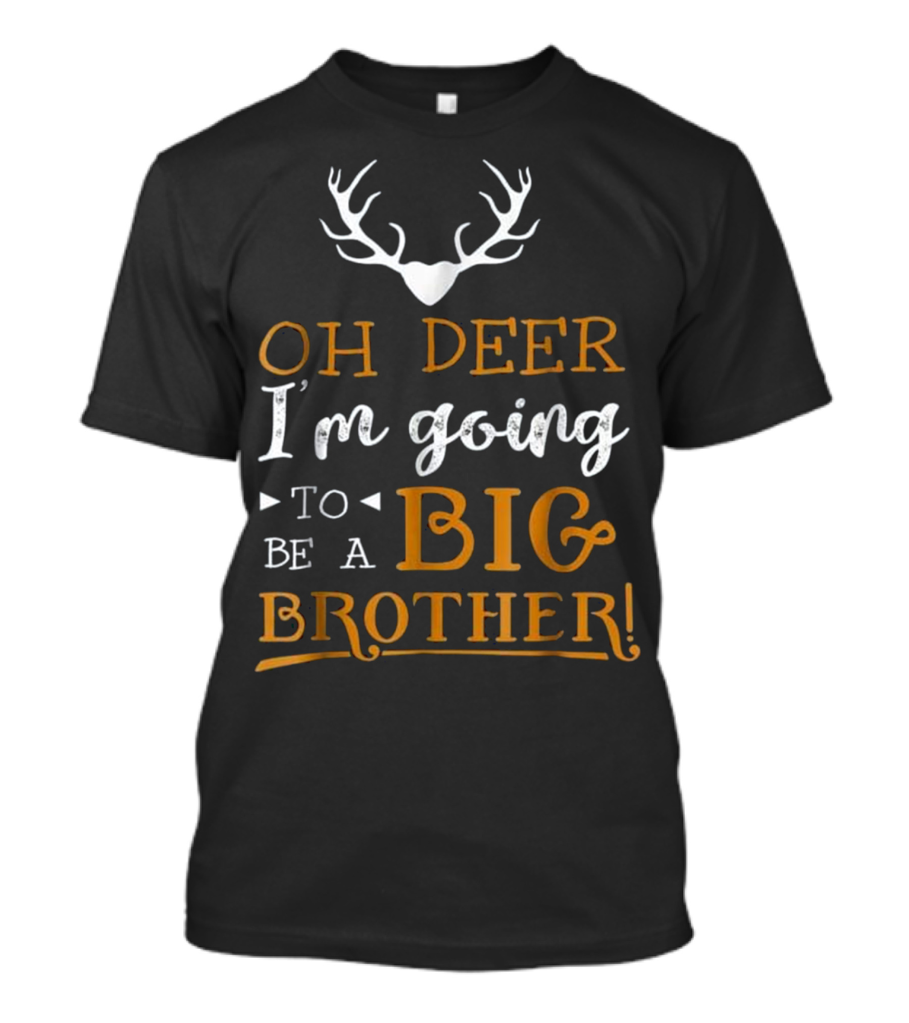 Oh Deer I'm Going To Be A Big Brother T-Shirt