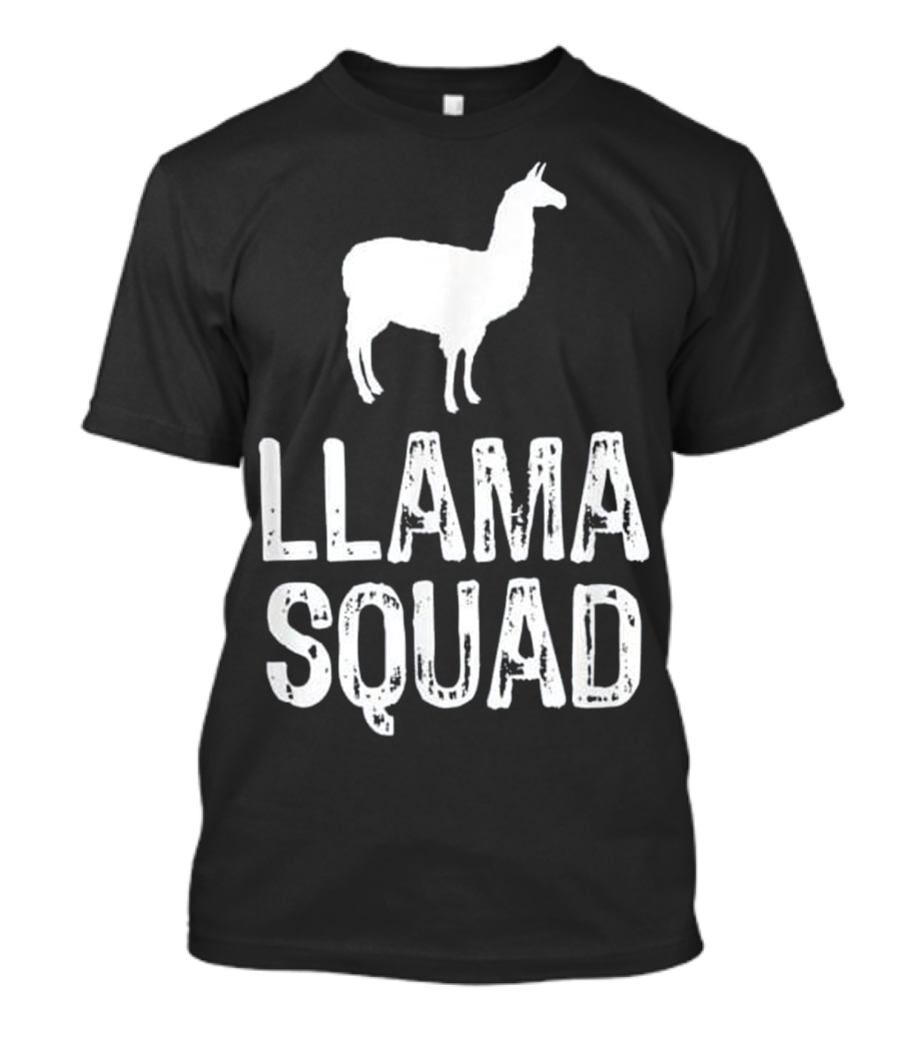 Llama Squad Cute Llama Lover Fun T-Shirt