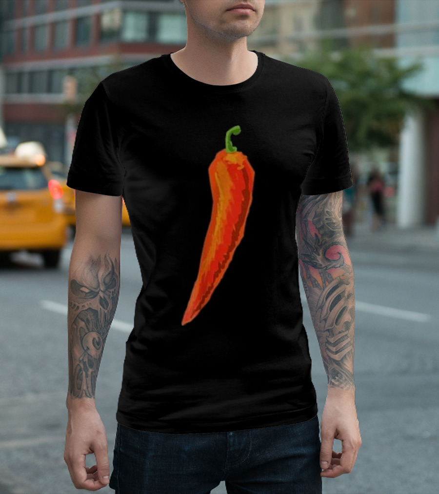 Chili Pepper Bold Red T-Shirt