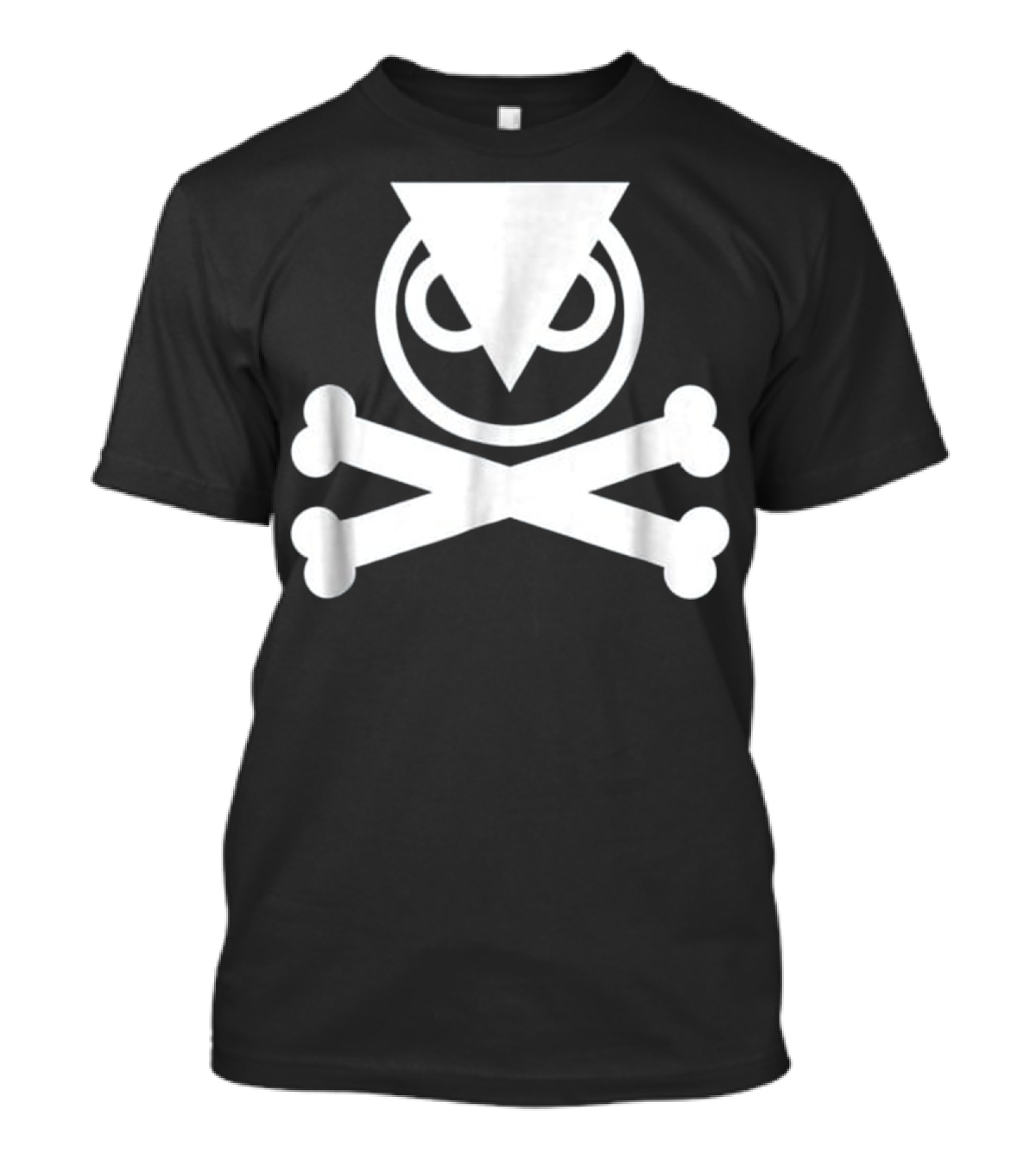 Illuminati Owl Skull Crossbones Pyramid T-Shirt