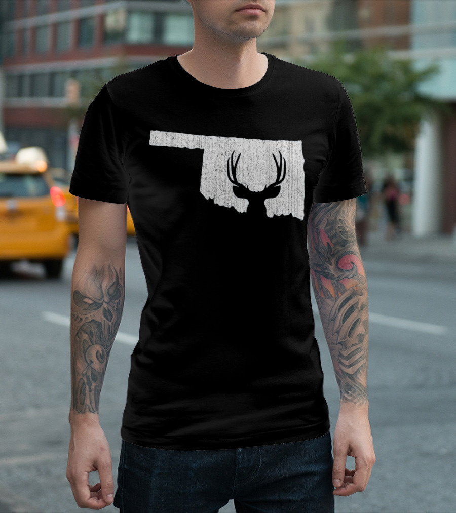 Oklahoma Deer Hunter Hunting Season State Deer T-Shirt