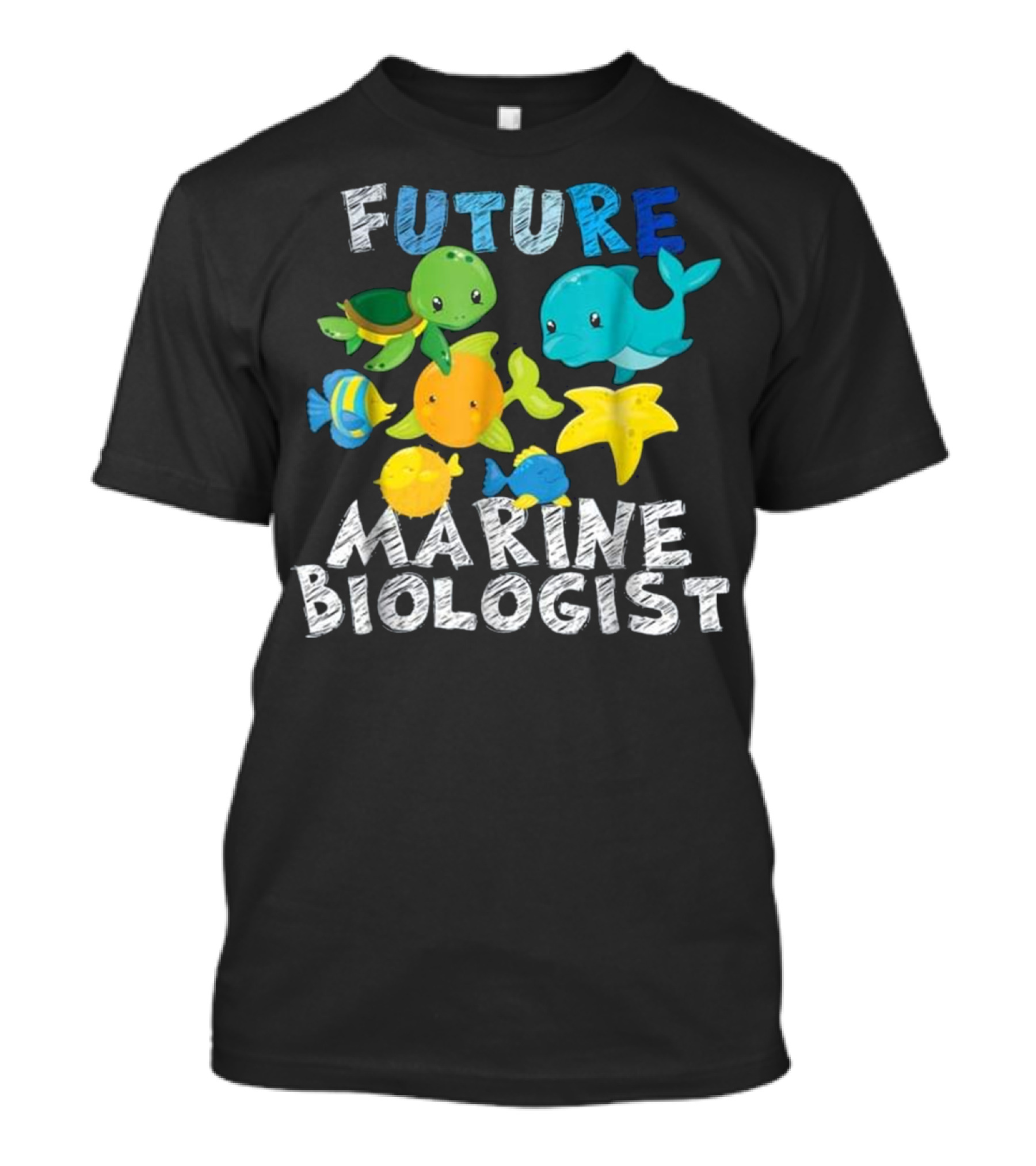 Future Marine Biologist Sea Animals And Fish Costume T-Shirt